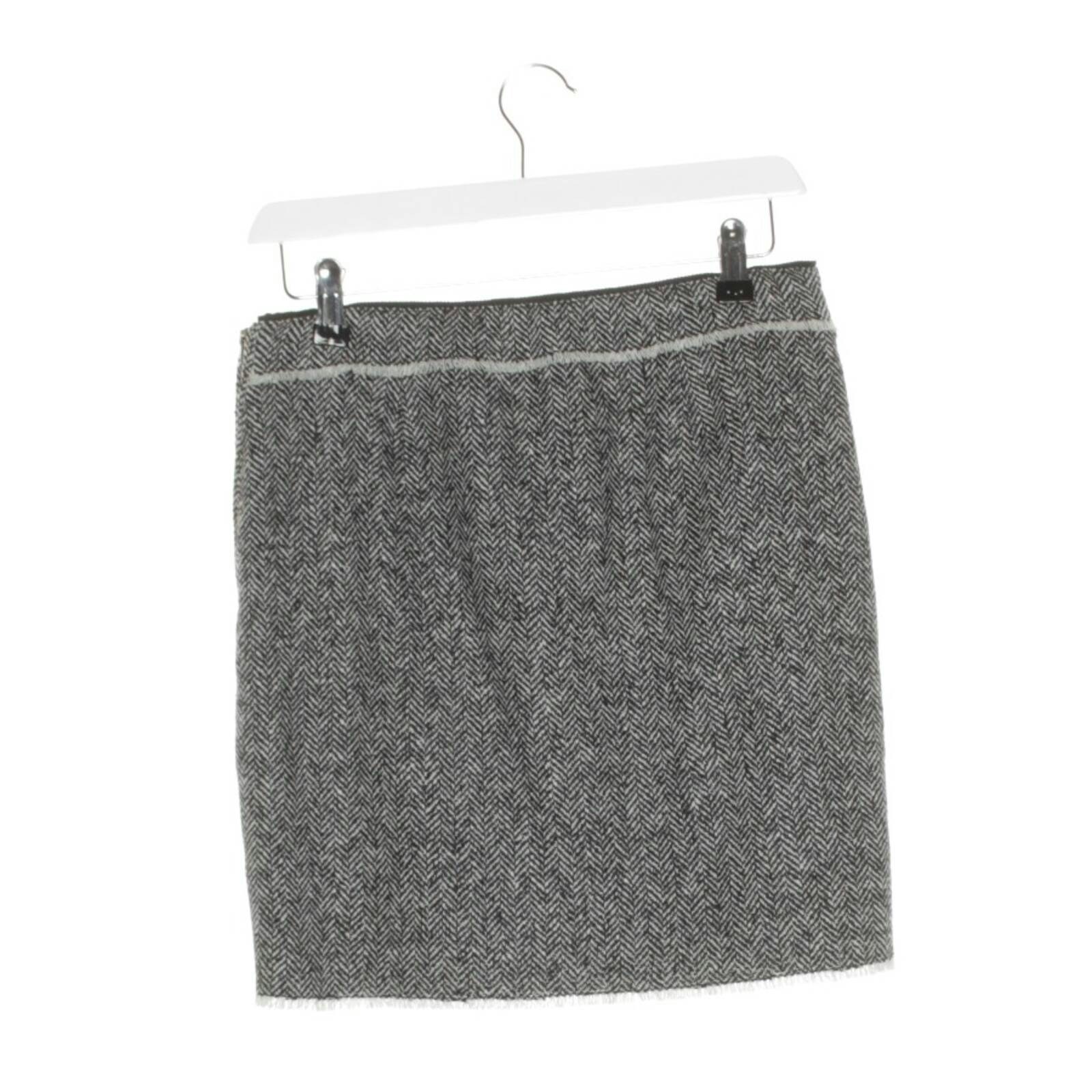 Image 2 of Skirt 36 Gray in color Gray | Vite EnVogue