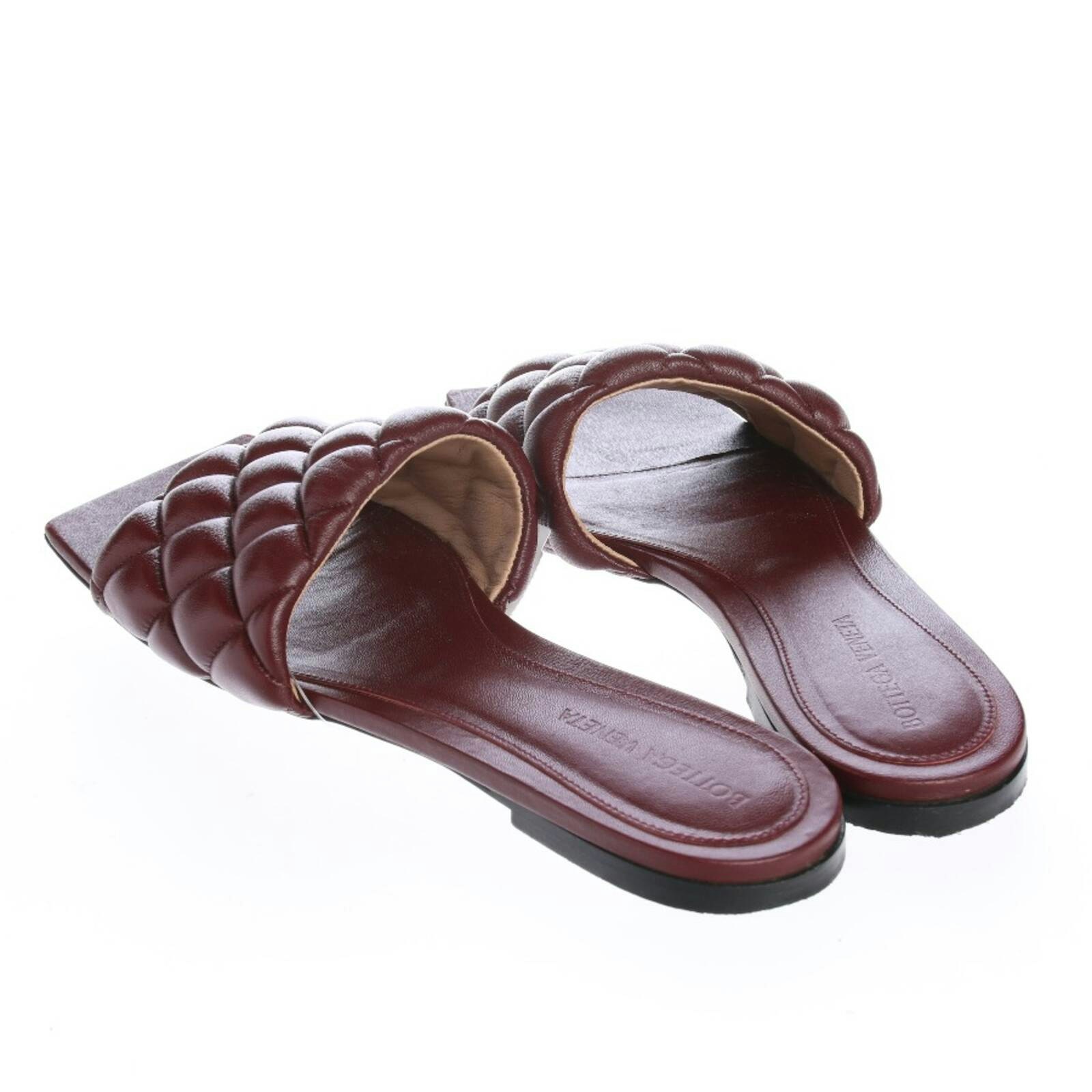 Bild 2 von Padded Sandalen EUR 39,5 Bordeaux in Farbe Rot | Vite EnVogue