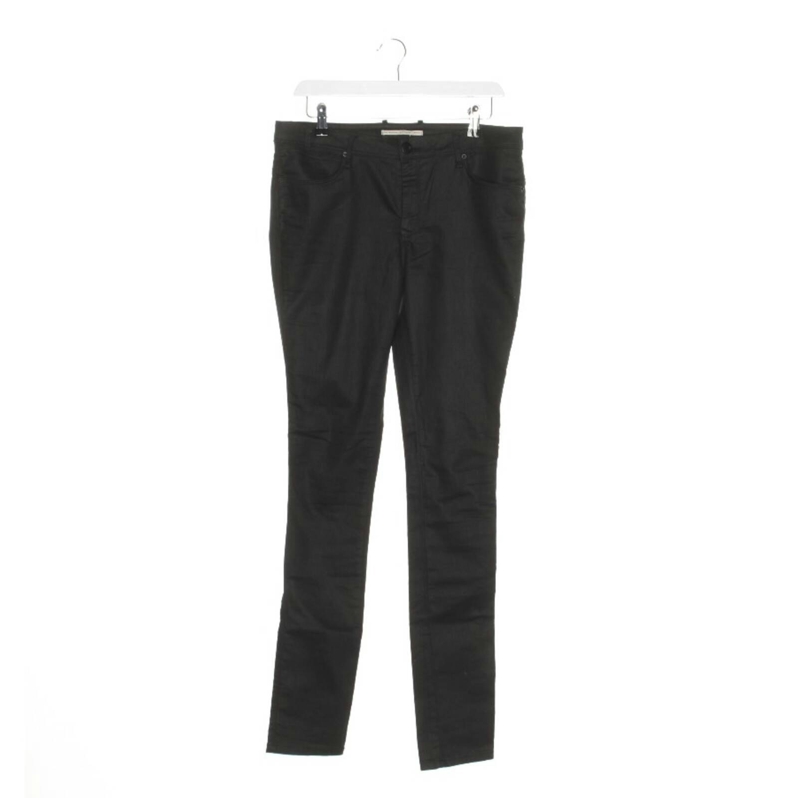 Image 1 of Pants 40 Black in color Black | Vite EnVogue