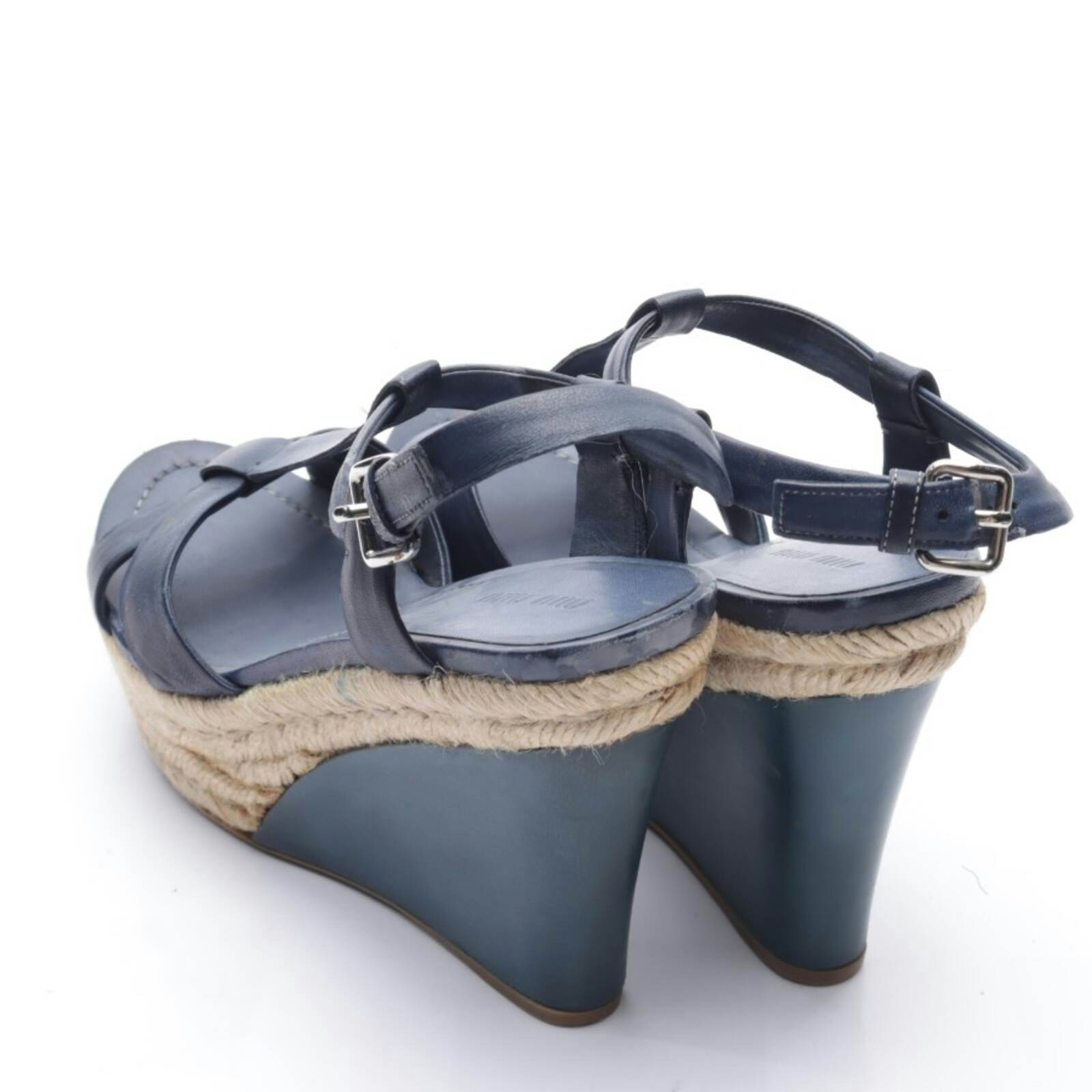 Image 2 of Wedges EUR 39 Navy in color Blue | Vite EnVogue