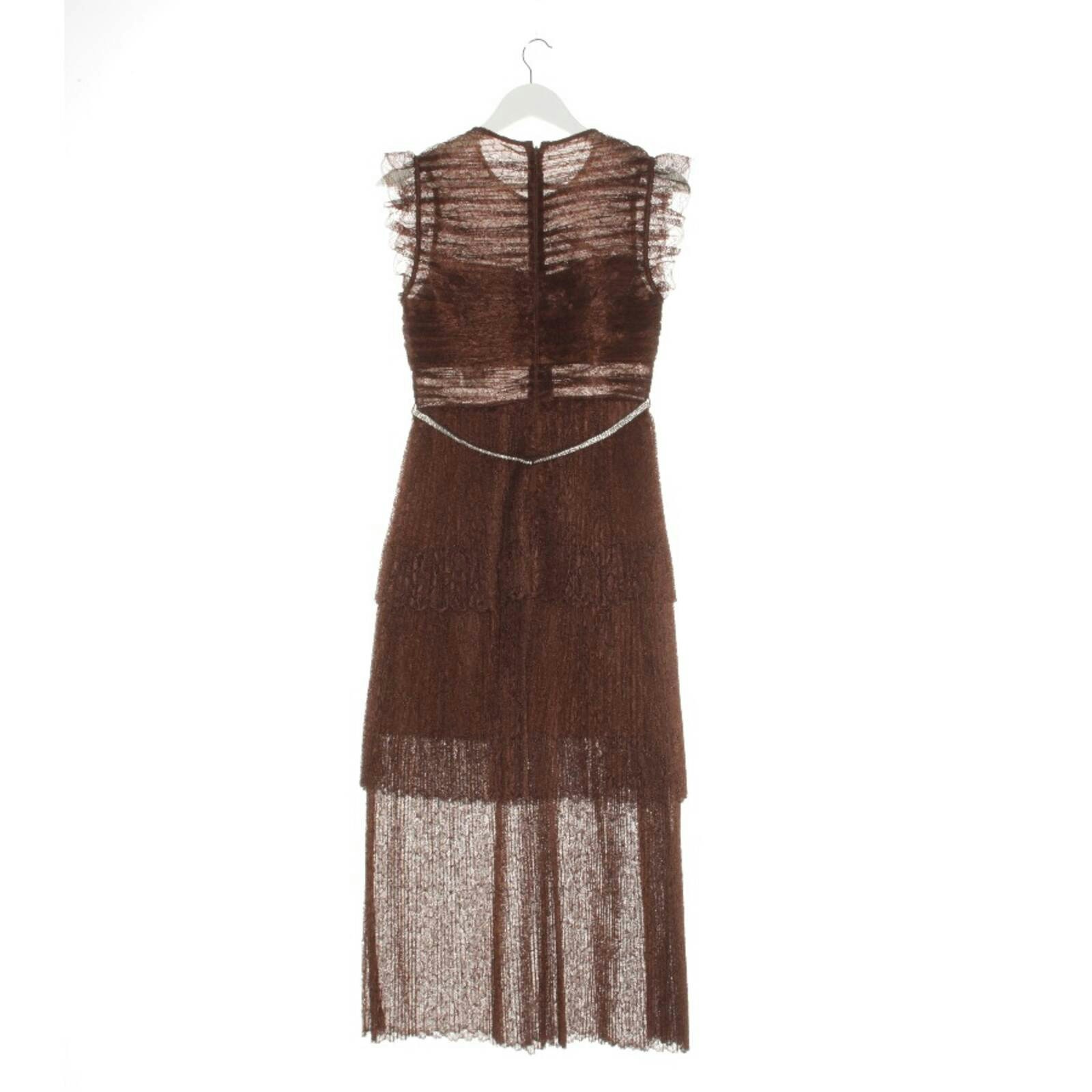 Image 2 of Dress 36 Brown in color Brown | Vite EnVogue