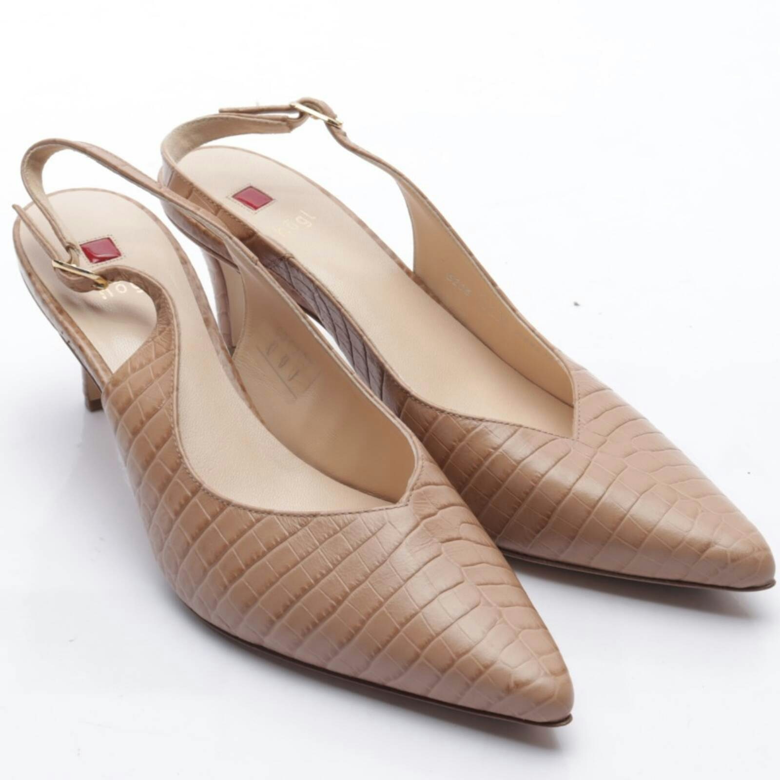 Image 1 of Slingbacks EUR 41 Light Brown in color Brown | Vite EnVogue