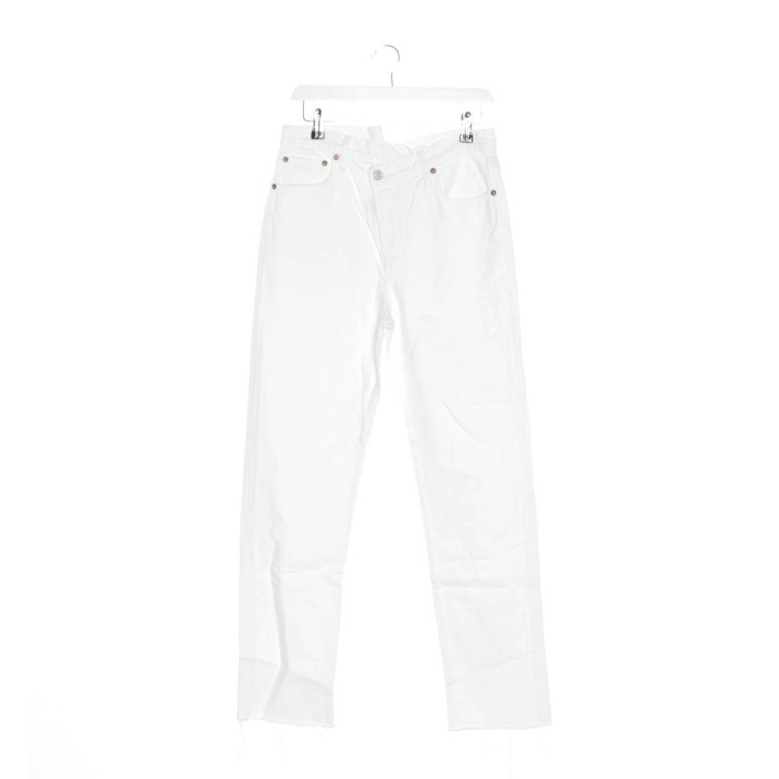 Image 1 of Straight Fit Jeans W27 White in color White | Vite EnVogue