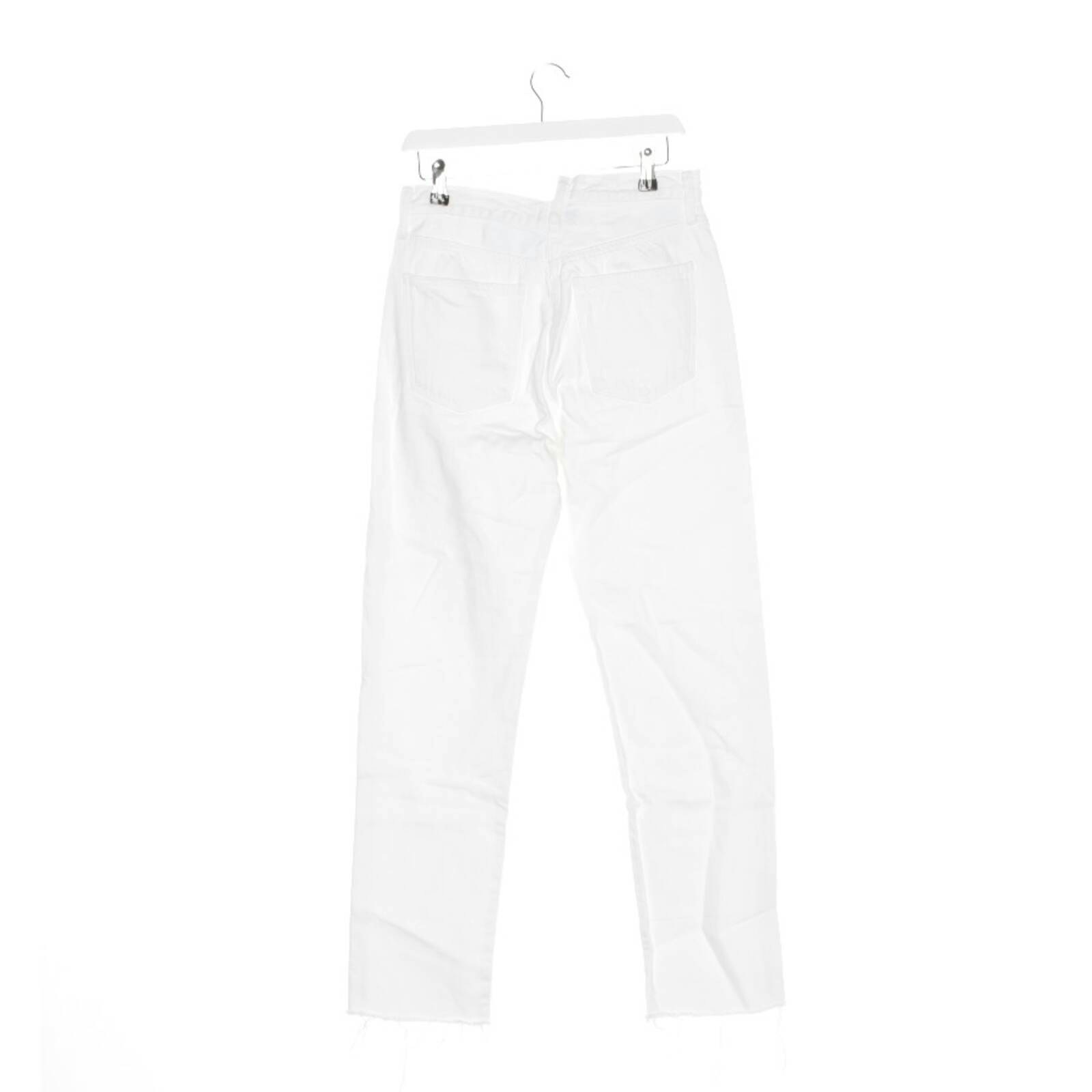 Image 2 of Straight Fit Jeans W27 White in color White | Vite EnVogue