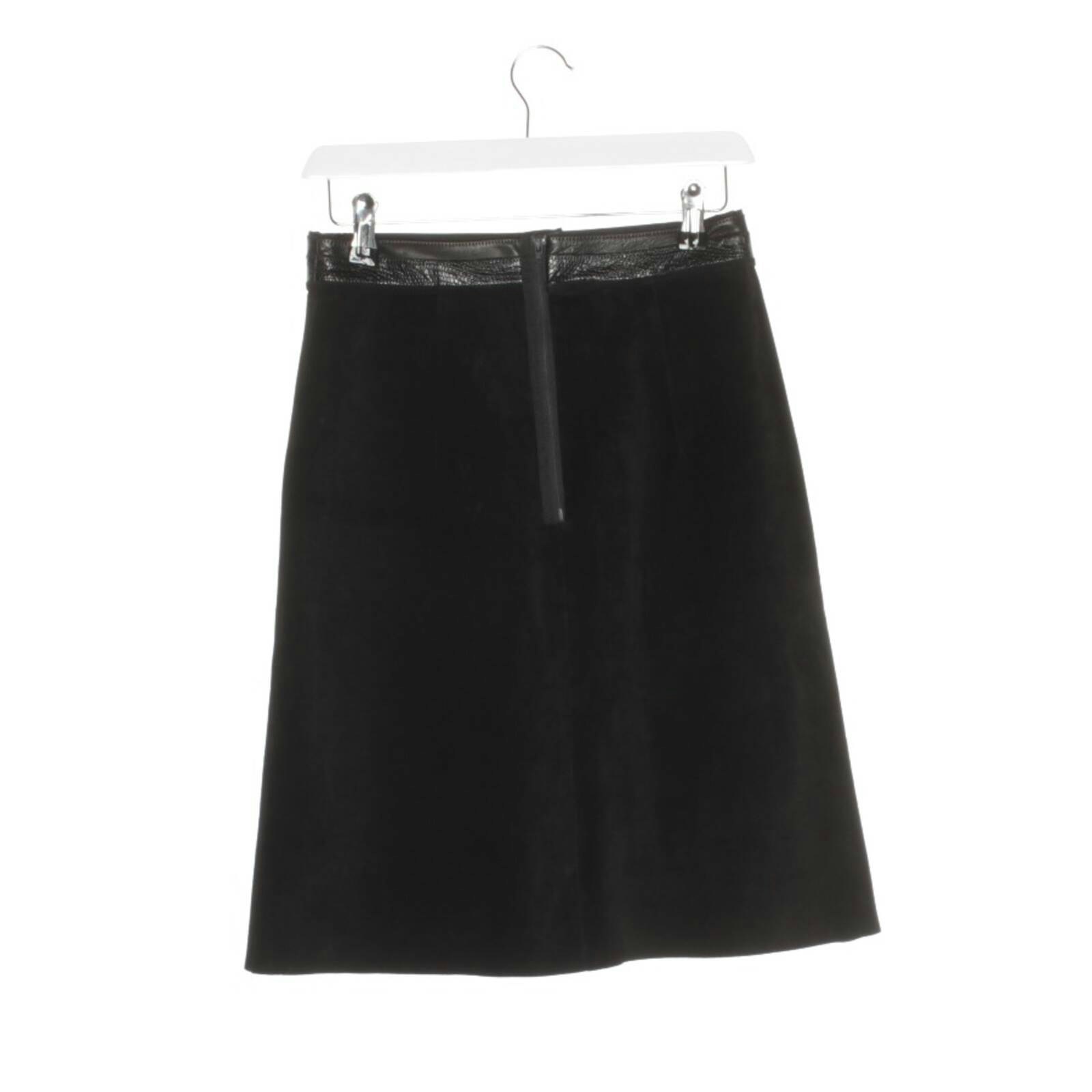 Image 2 of Skirt W27 Black in color Black | Vite EnVogue