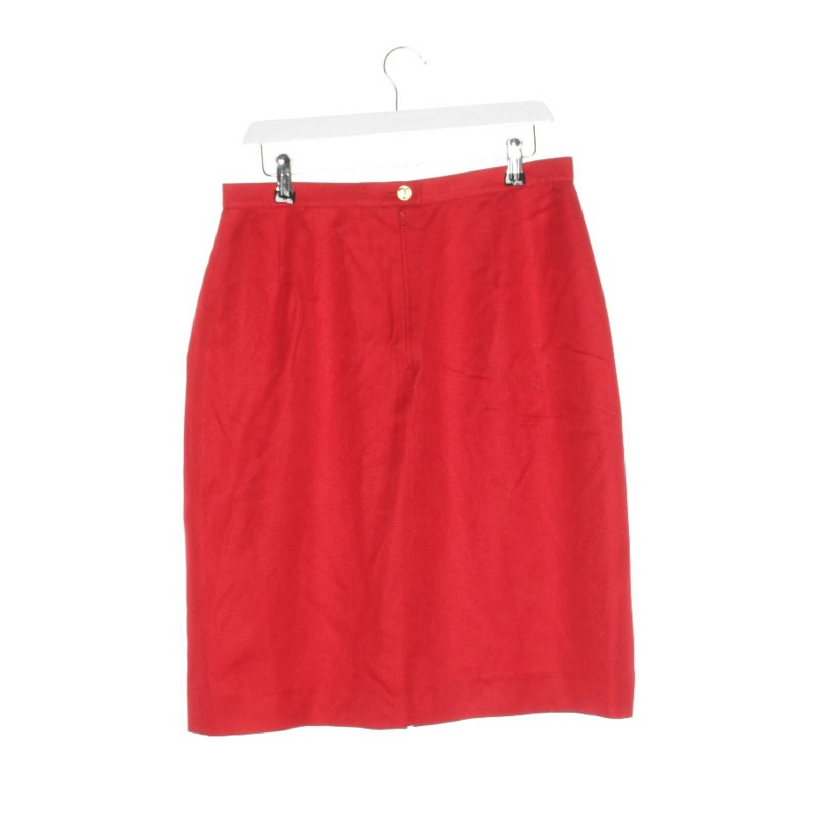 Image 2 of Skirt 42 Red in color Red | Vite EnVogue