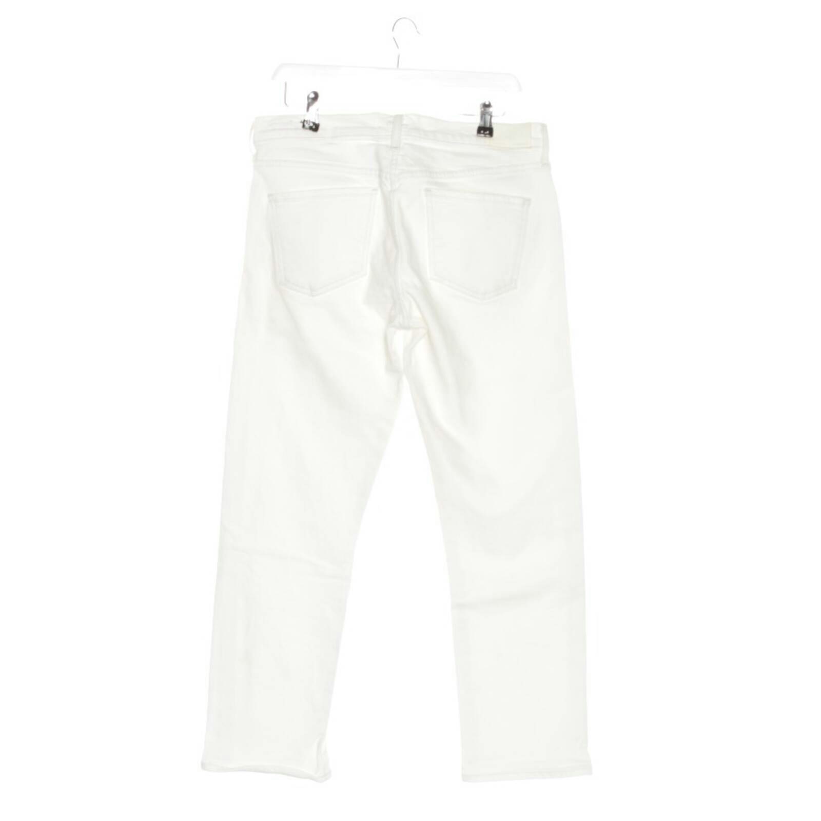 Image 2 of Straight Fit Jeans W28 White in color White | Vite EnVogue