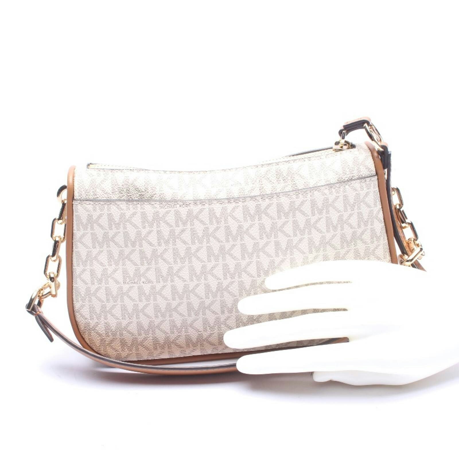 Image 2 of Shoulder Bag Beige in color White | Vite EnVogue