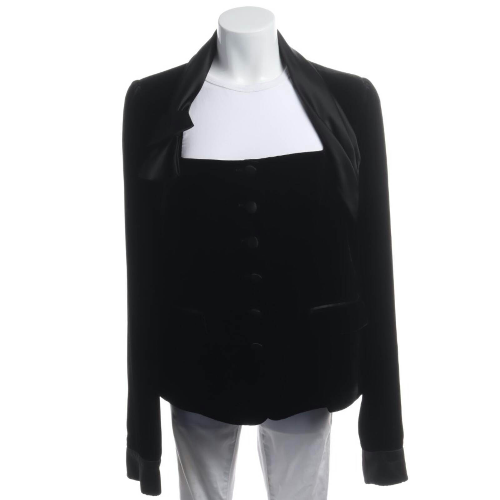 Image 1 of Mid-Season Jacket 46 Black in color Black | Vite EnVogue