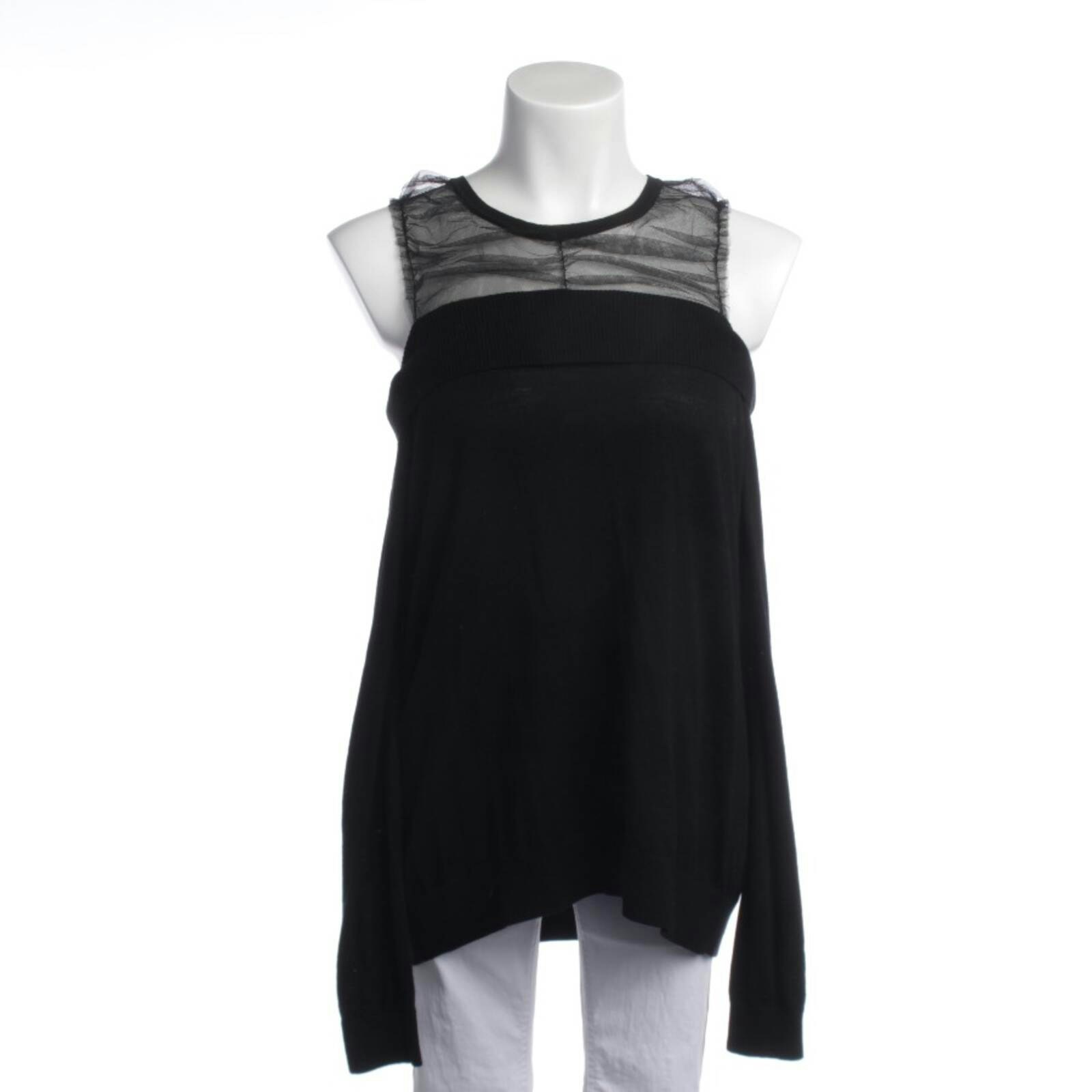 Image 1 of Wool Jumper 40 Black in color Black | Vite EnVogue