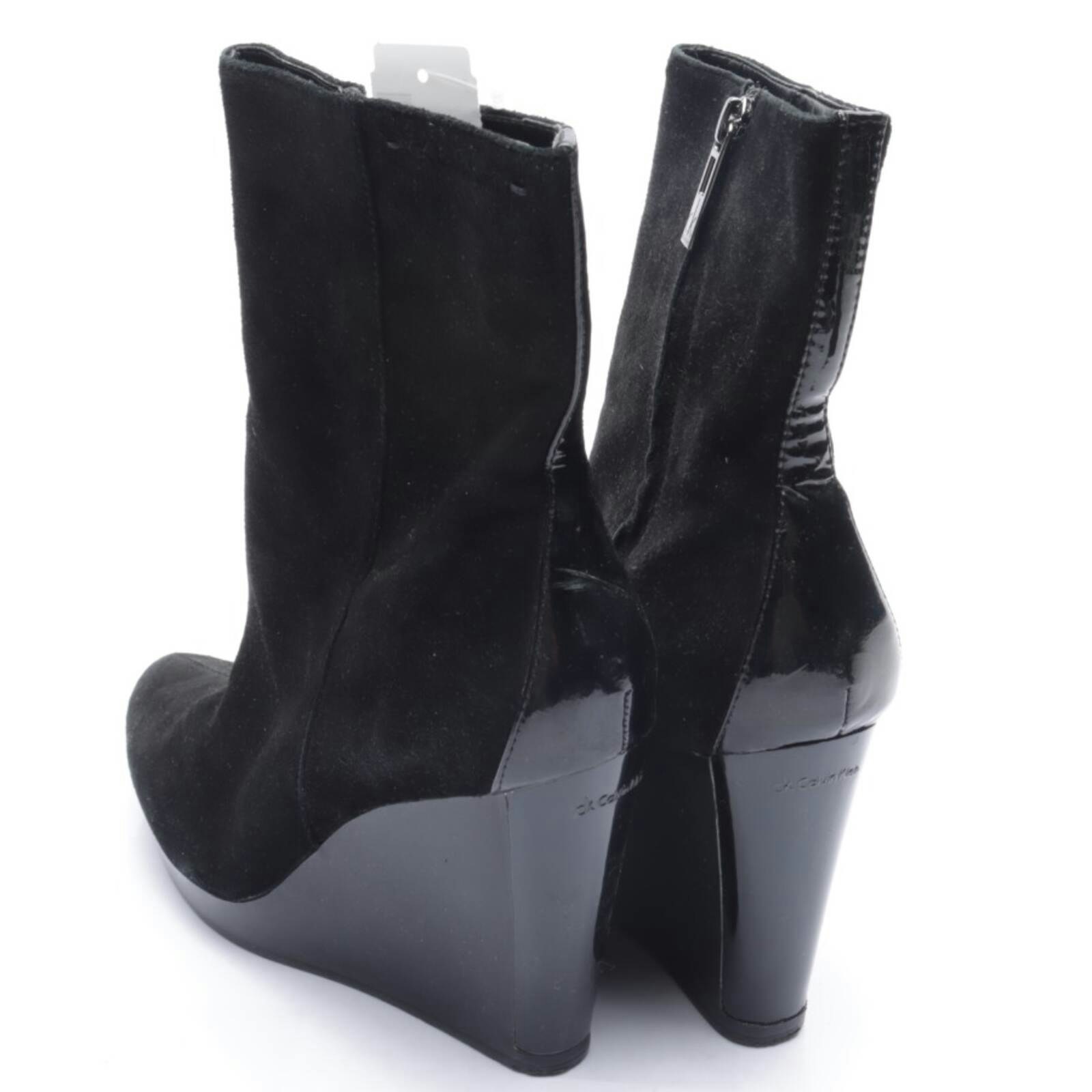 Image 2 of Ankle Boots EUR 39 Black in color Black | Vite EnVogue