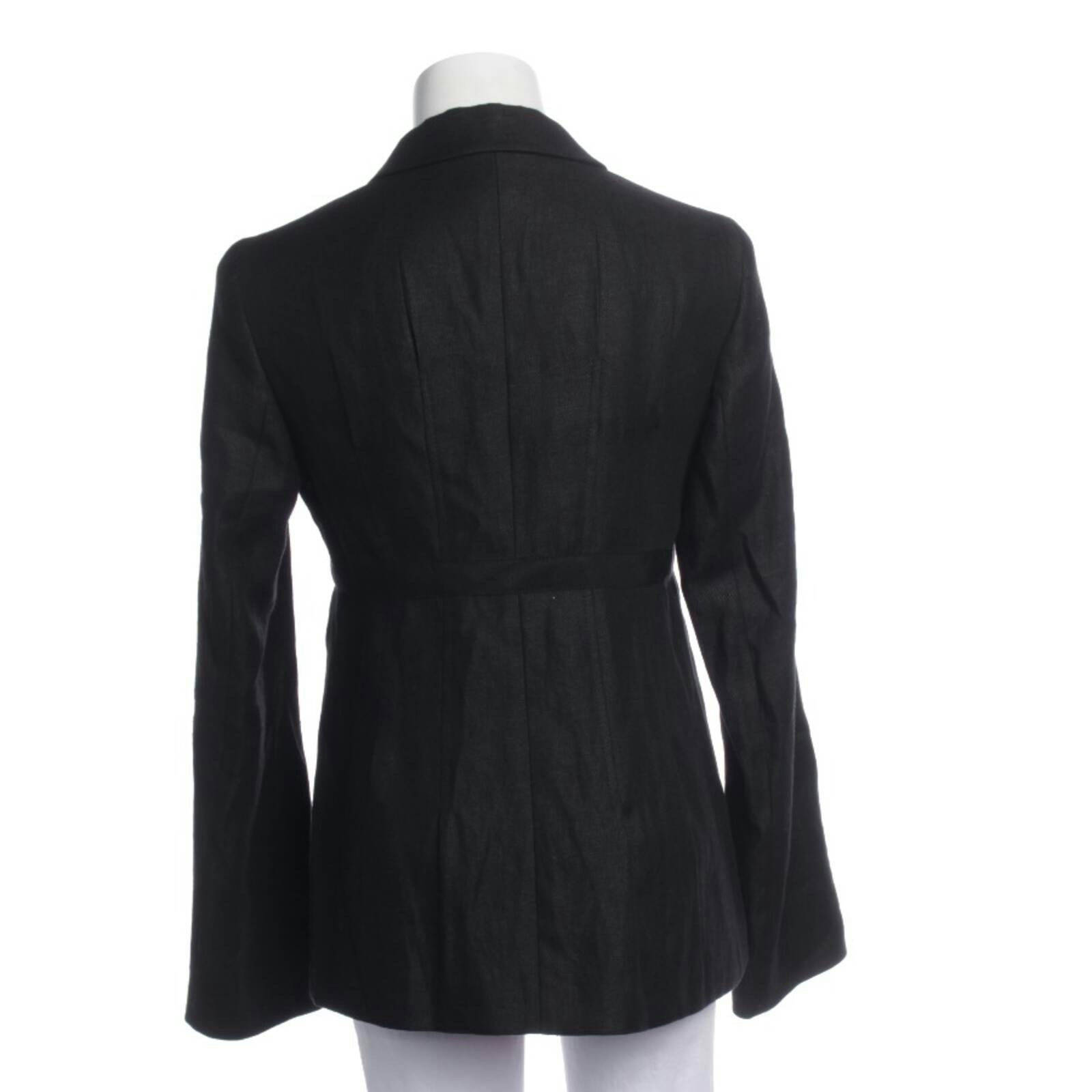 Image 2 of Mid-Season Coat 38 Black in color Black | Vite EnVogue