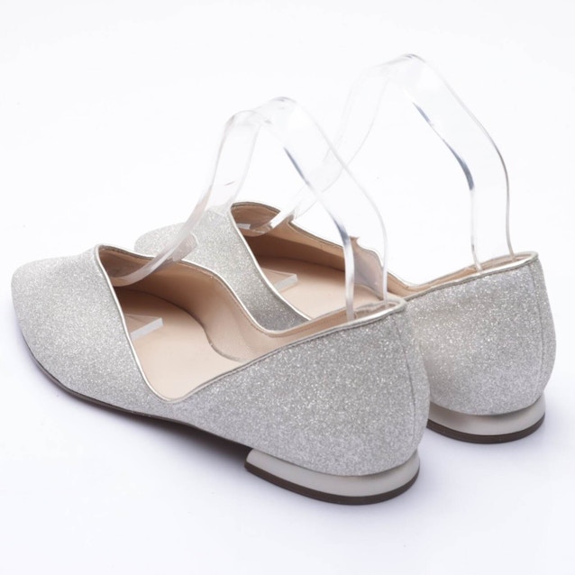 Ballet Flats EUR 37.5 Silver | Vite EnVogue