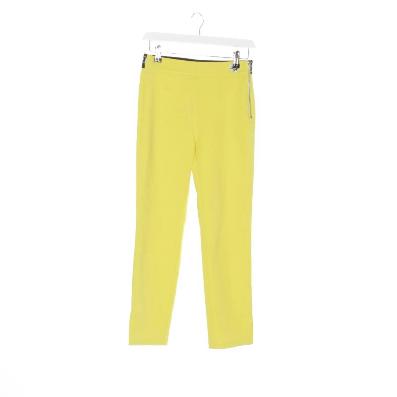 Image 1 of Pants 34 Yellow in color Yellow | Vite EnVogue