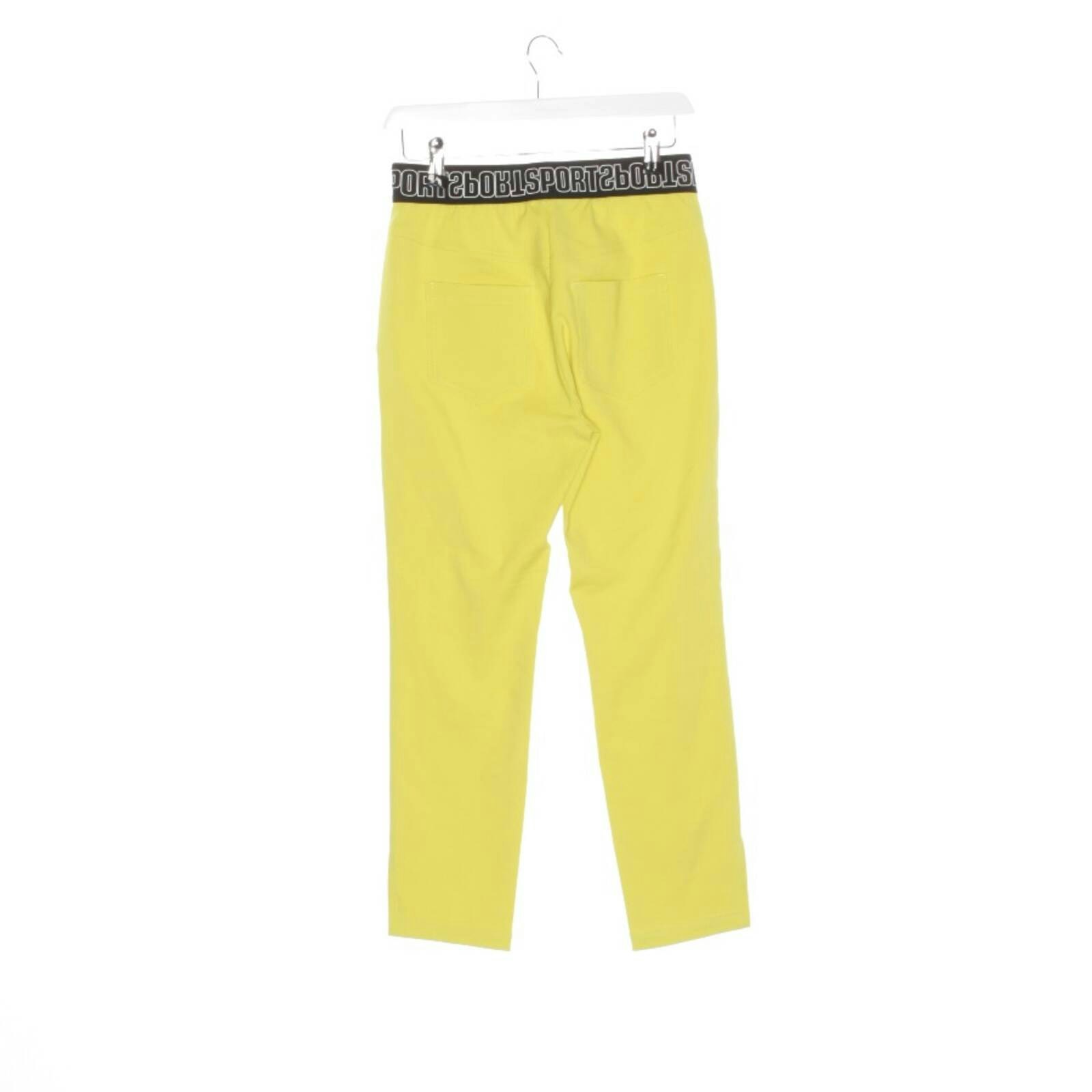 Image 2 of Pants 34 Yellow in color Yellow | Vite EnVogue