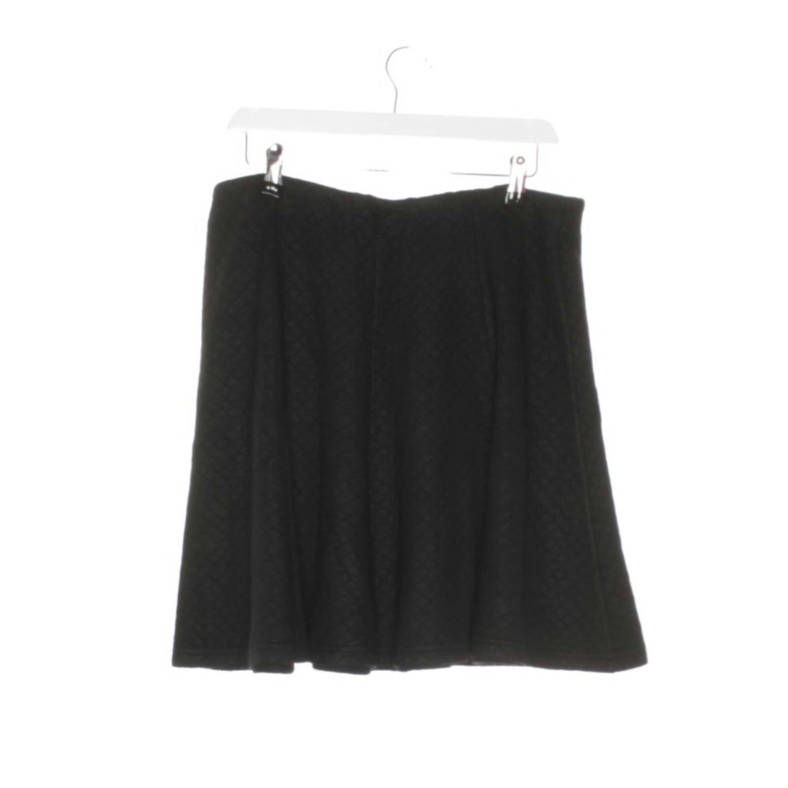 Image 2 of Skirt 40 Black in color Black | Vite EnVogue