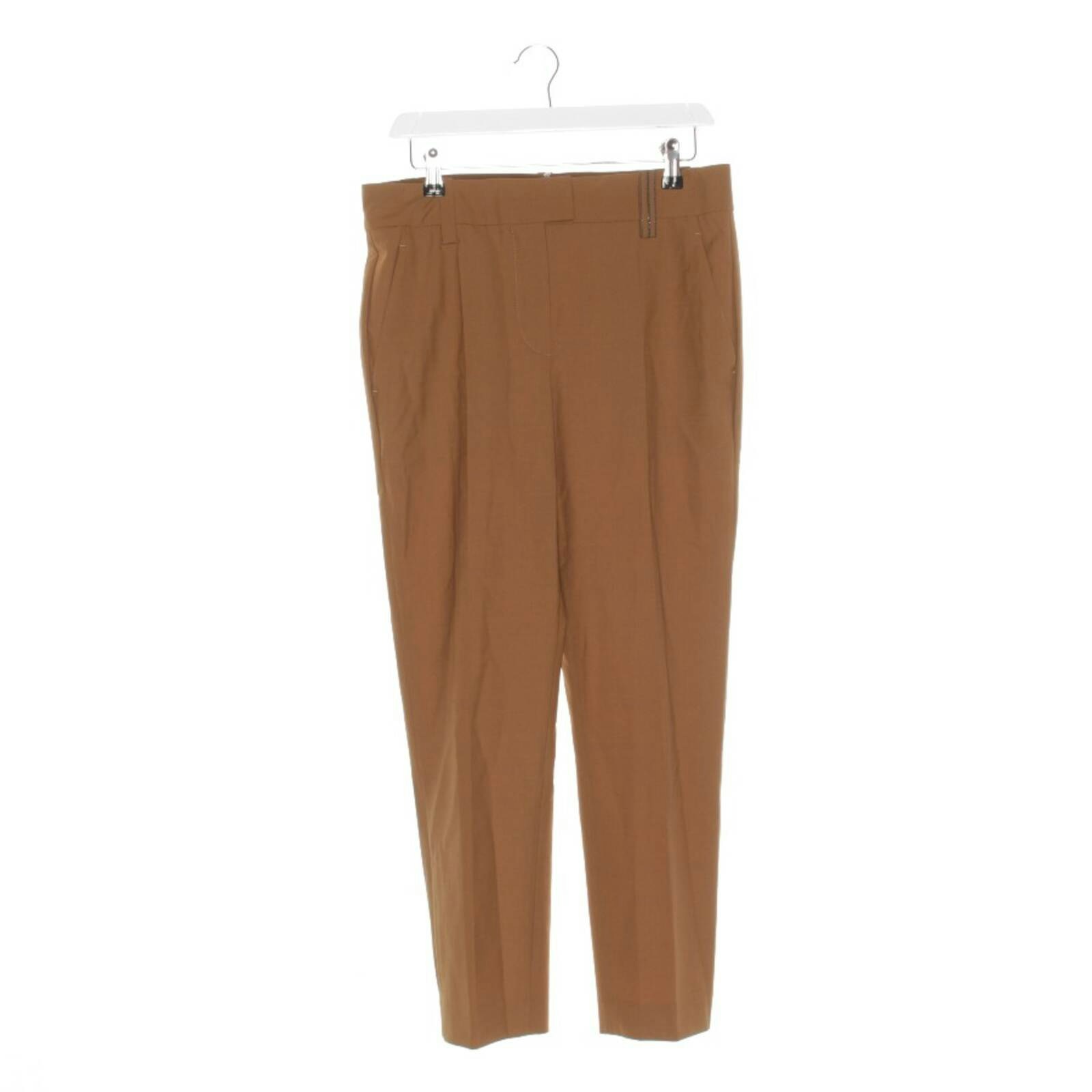 Image 1 of Pants 36 Brown in color Brown | Vite EnVogue