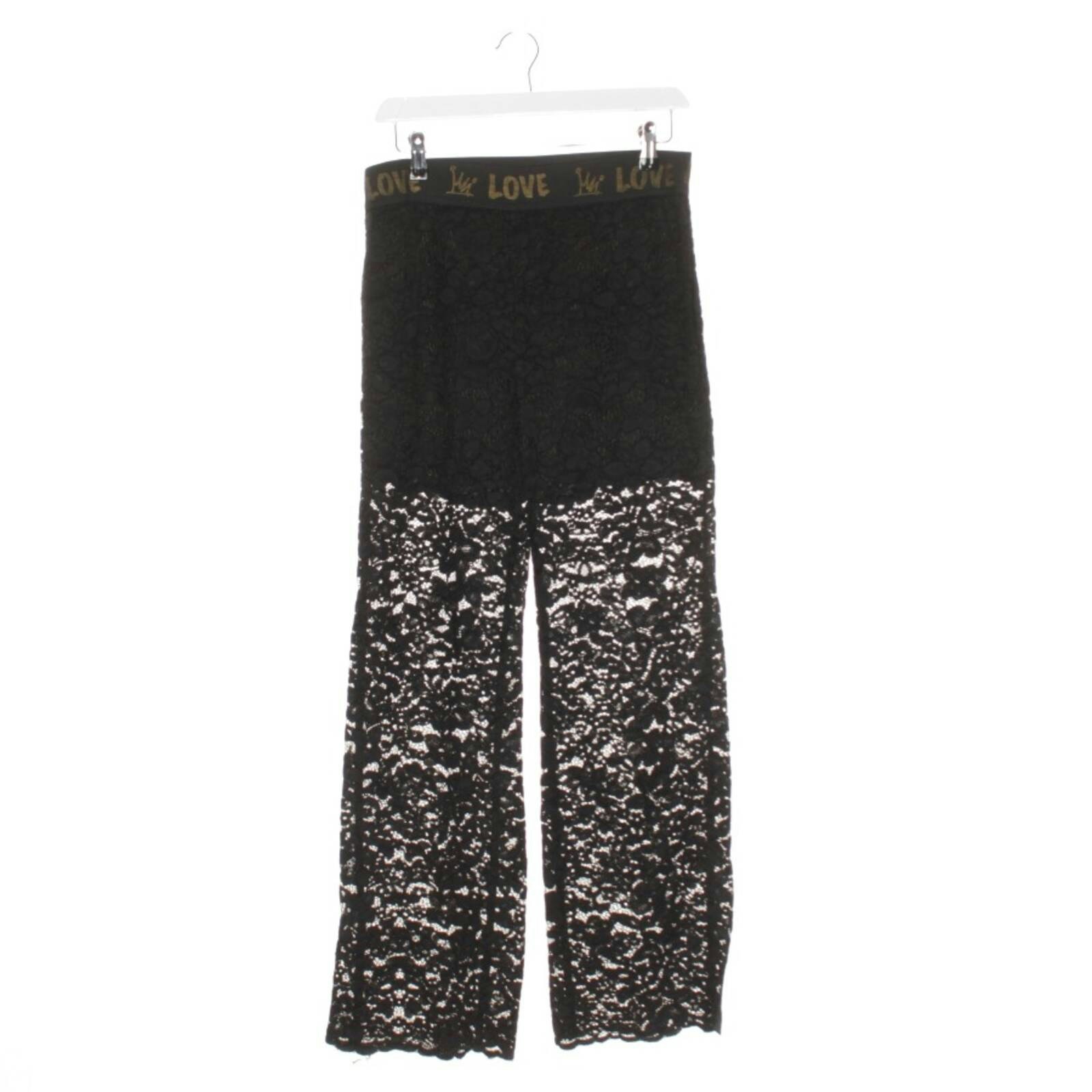 Image 1 of Pants 36 Black in color Black | Vite EnVogue