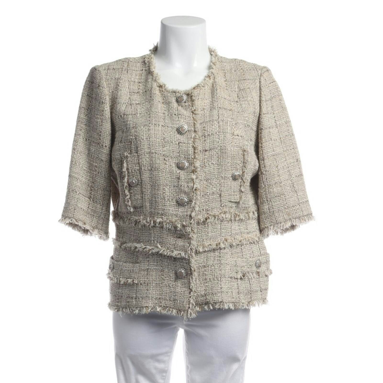 Image 1 of Blazer 42 Beige in color White | Vite EnVogue