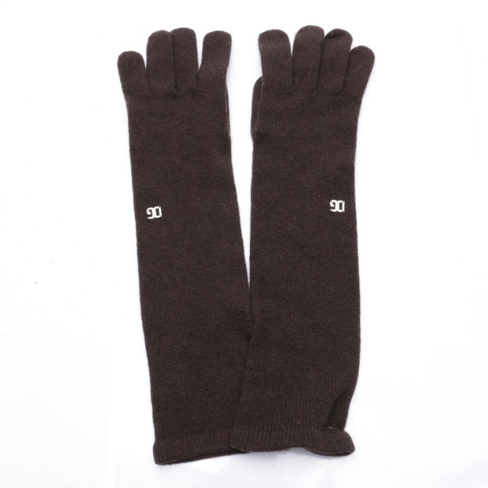 Image 1 of Gloves Brown in color Brown | Vite EnVogue