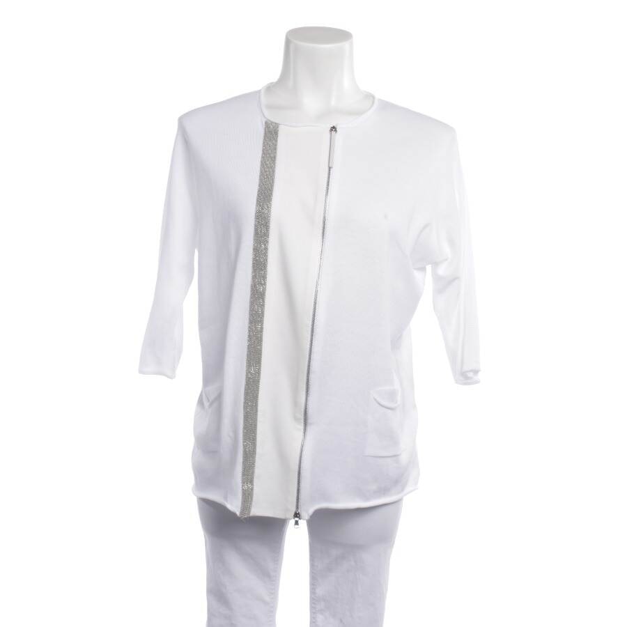 Image 1 of Cardigan M White in color White | Vite EnVogue