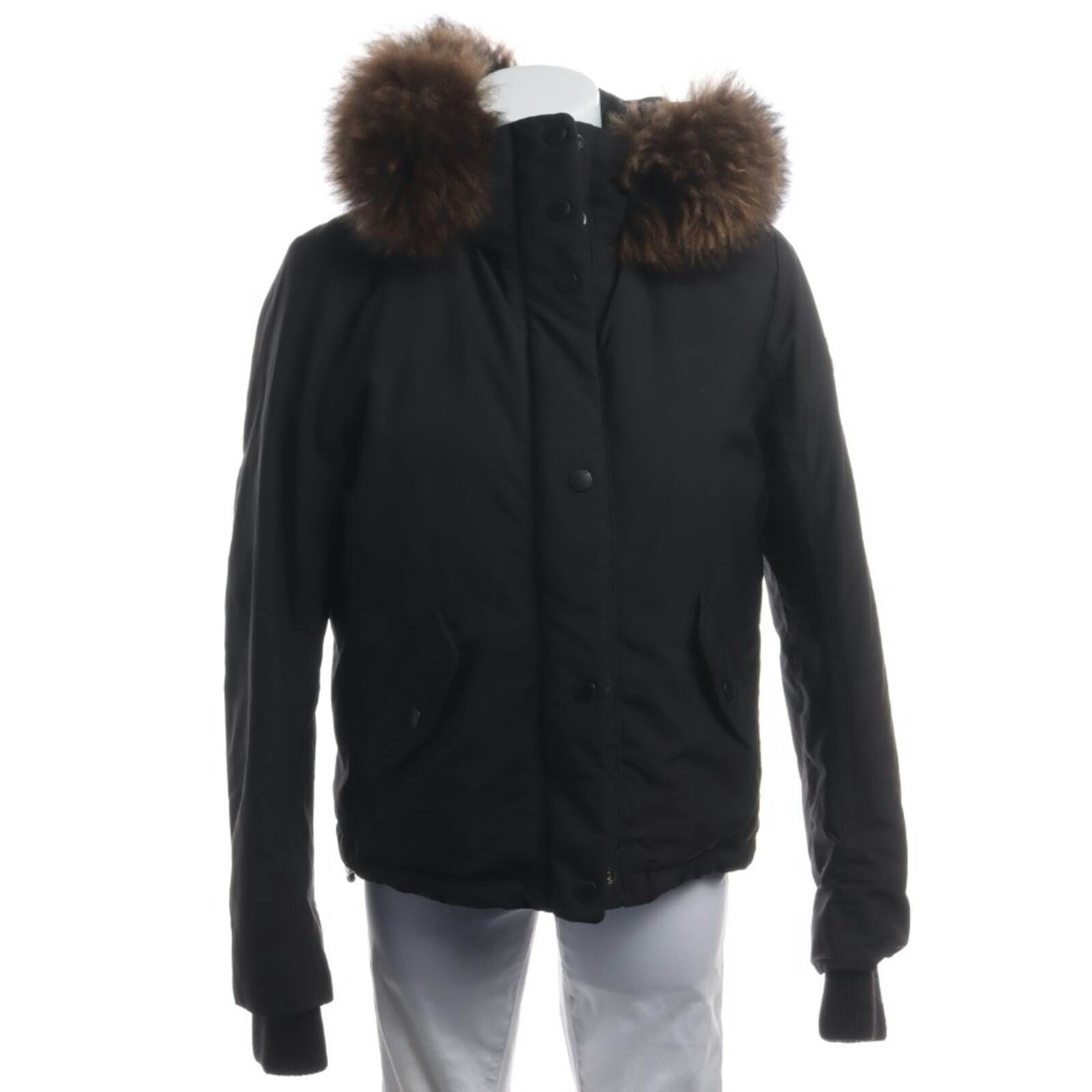 Image 1 of Winter Jacket 38 Black in color Black | Vite EnVogue