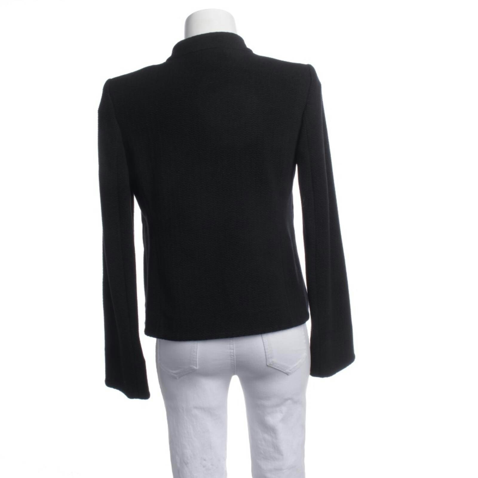 Image 2 of Mid-Season Jacket 36 Black in color Black | Vite EnVogue