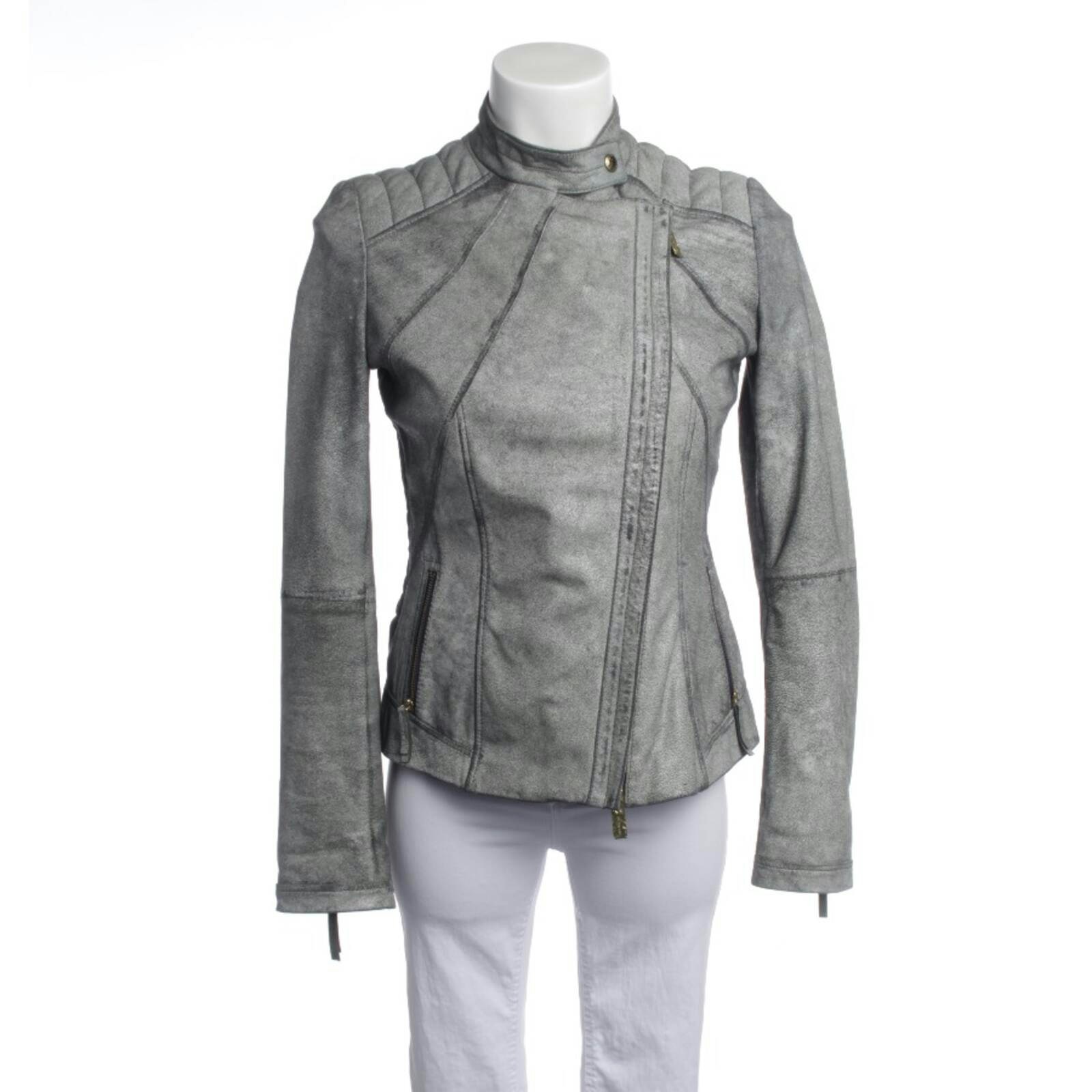 Image 1 of Mid-Season Jacket S Light Gray in color Gray | Vite EnVogue