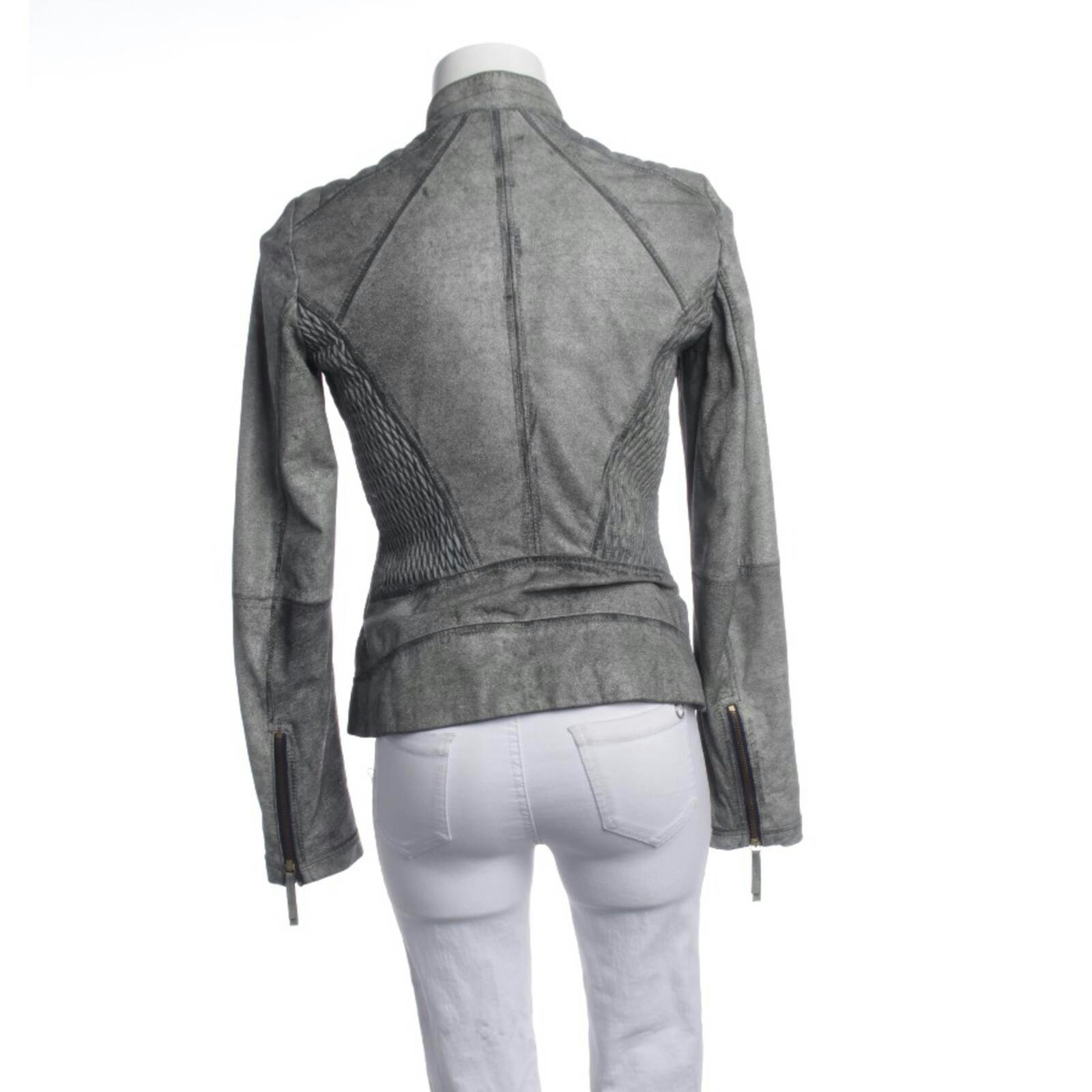 Image 2 of Mid-Season Jacket S Light Gray in color Gray | Vite EnVogue