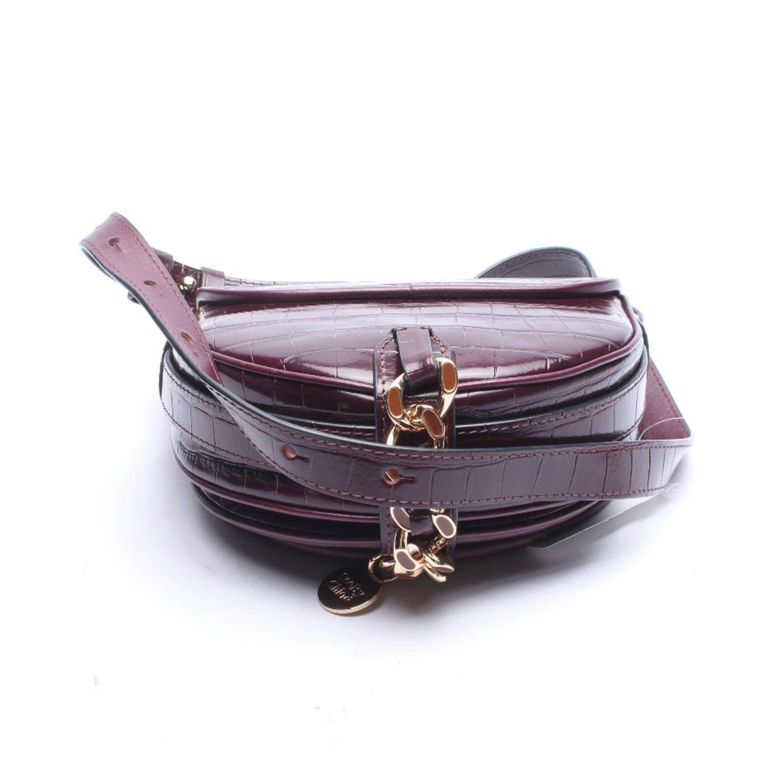 Image 3 of Mara Shoulder Bag Bordeaux in color Red | Vite EnVogue