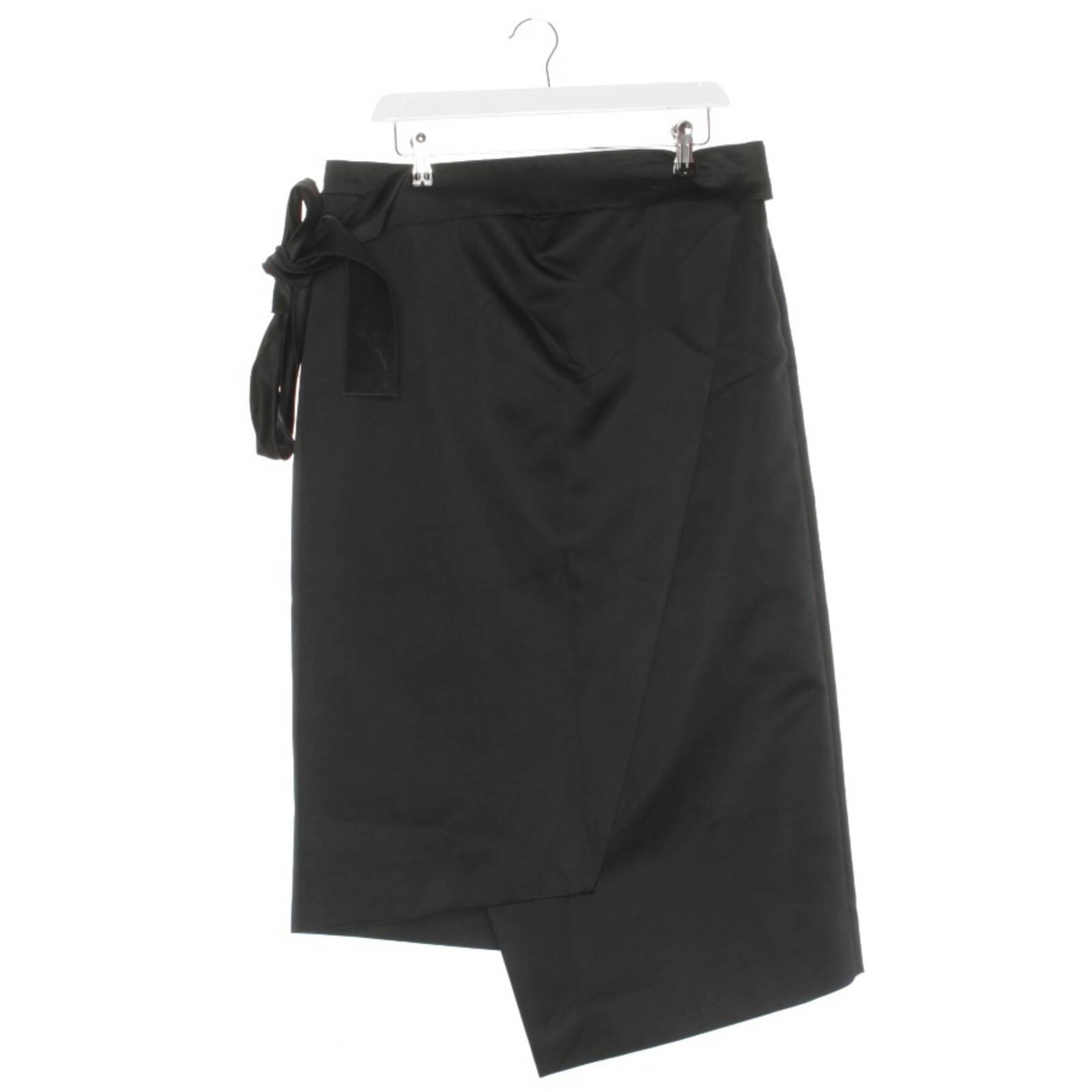 Image 1 of Skirt 42 Black in color Black | Vite EnVogue