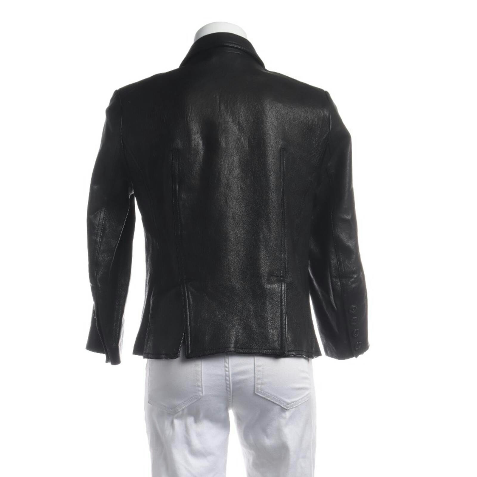 Image 2 of LeatherJacket 38 Black in color Black | Vite EnVogue