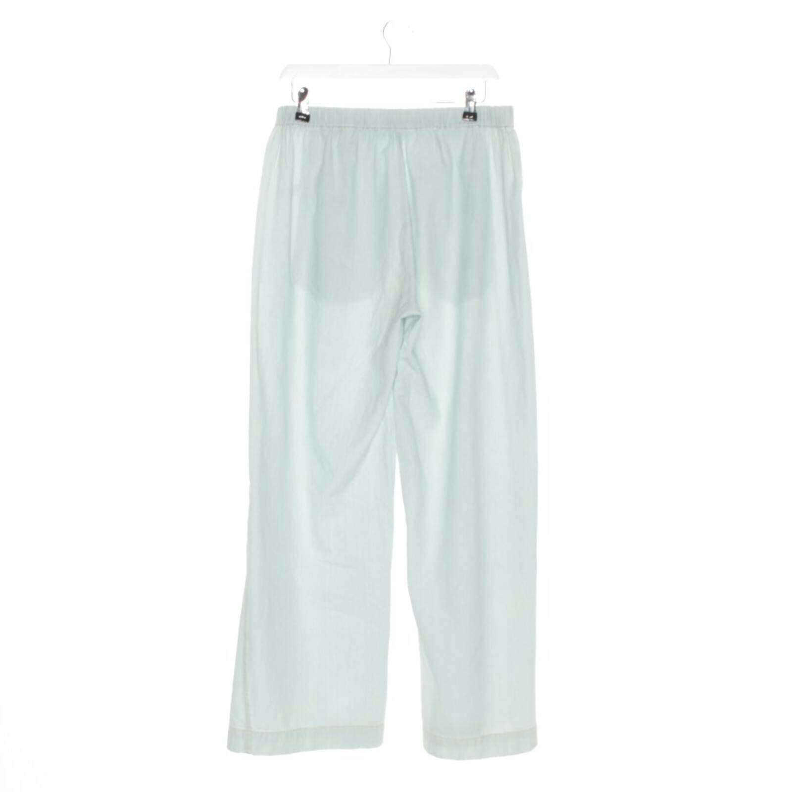 Image 2 of Pants 36 Light Blue in color Blue | Vite EnVogue