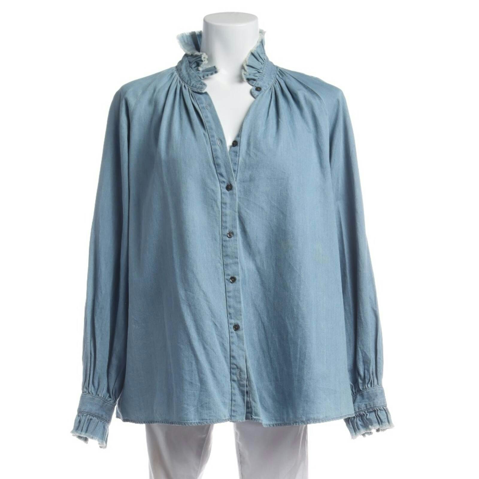 Image 1 of Blouse M Blue in color Blue | Vite EnVogue