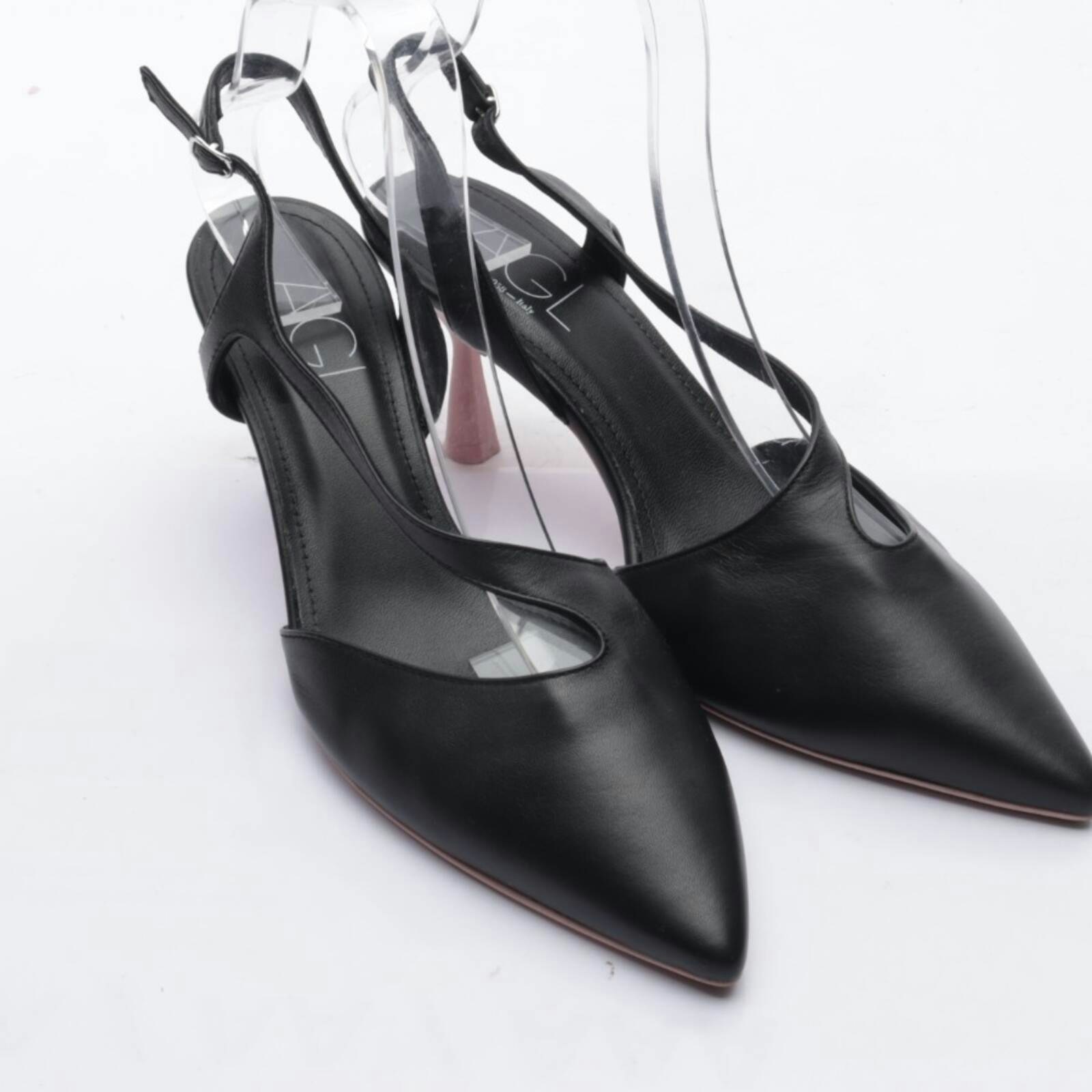 Image 1 of Slingbacks EUR38 Black in color Black | Vite EnVogue