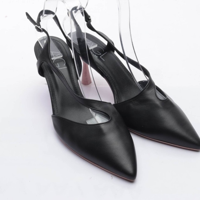 Image 1 of Slingbacks EUR38 Black | Vite EnVogue