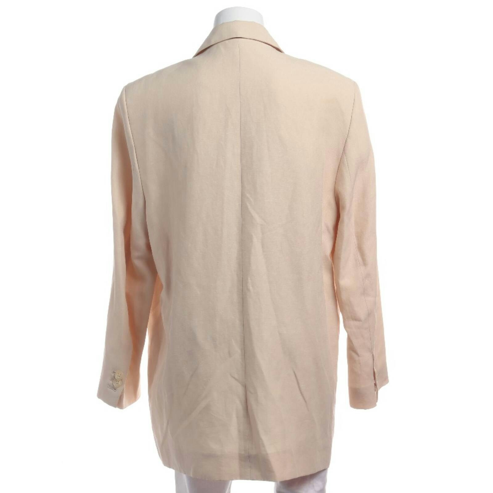 Image 2 of Blazer L Beige in color White | Vite EnVogue