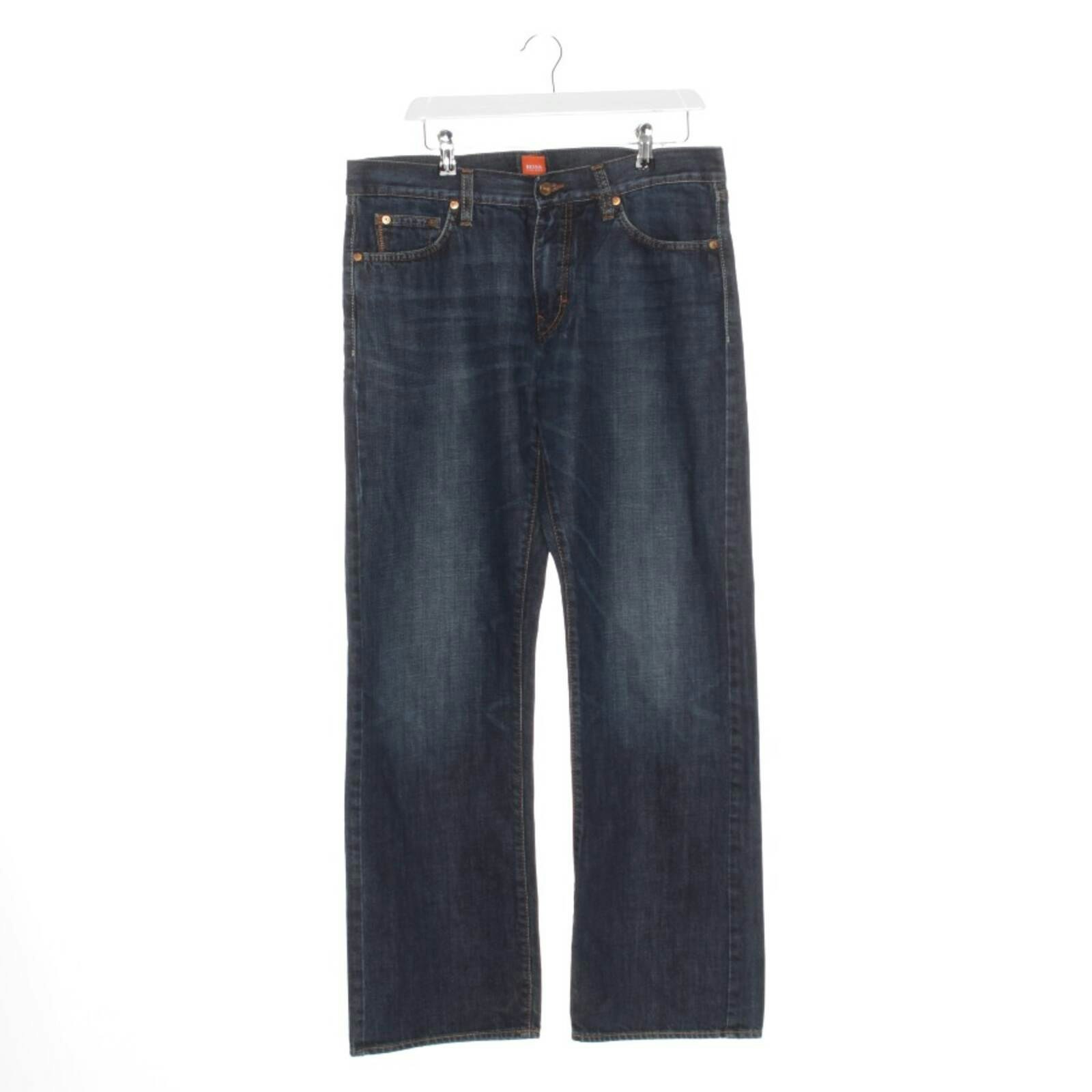 Image 1 of Straight Fit Jeans 44 Blue in color Blue | Vite EnVogue