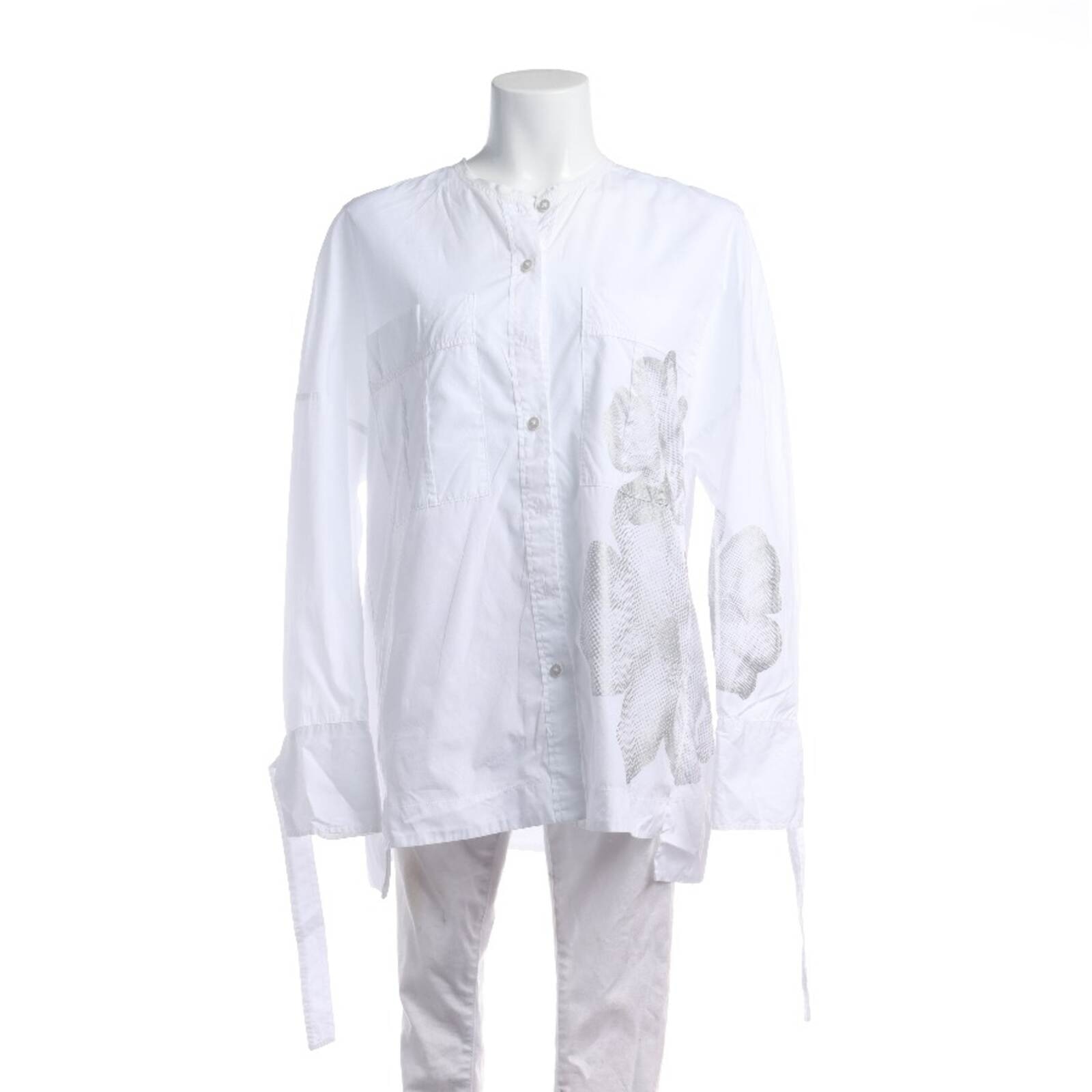 Image 1 of Blouse 40 White in color White | Vite EnVogue