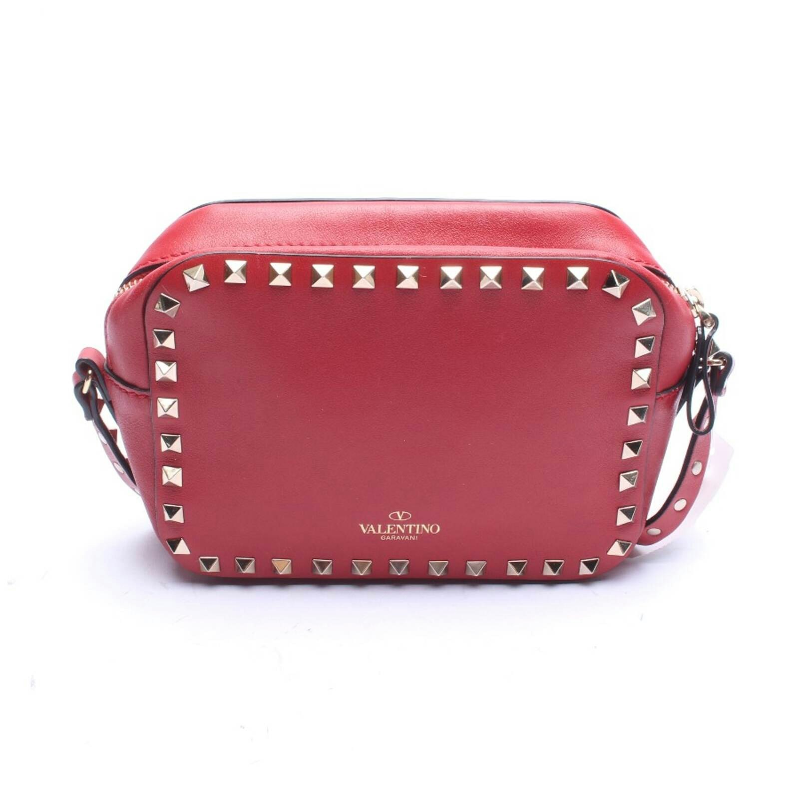 Image 1 of Rockstud Cross Body Bag Red in color Red | Vite EnVogue