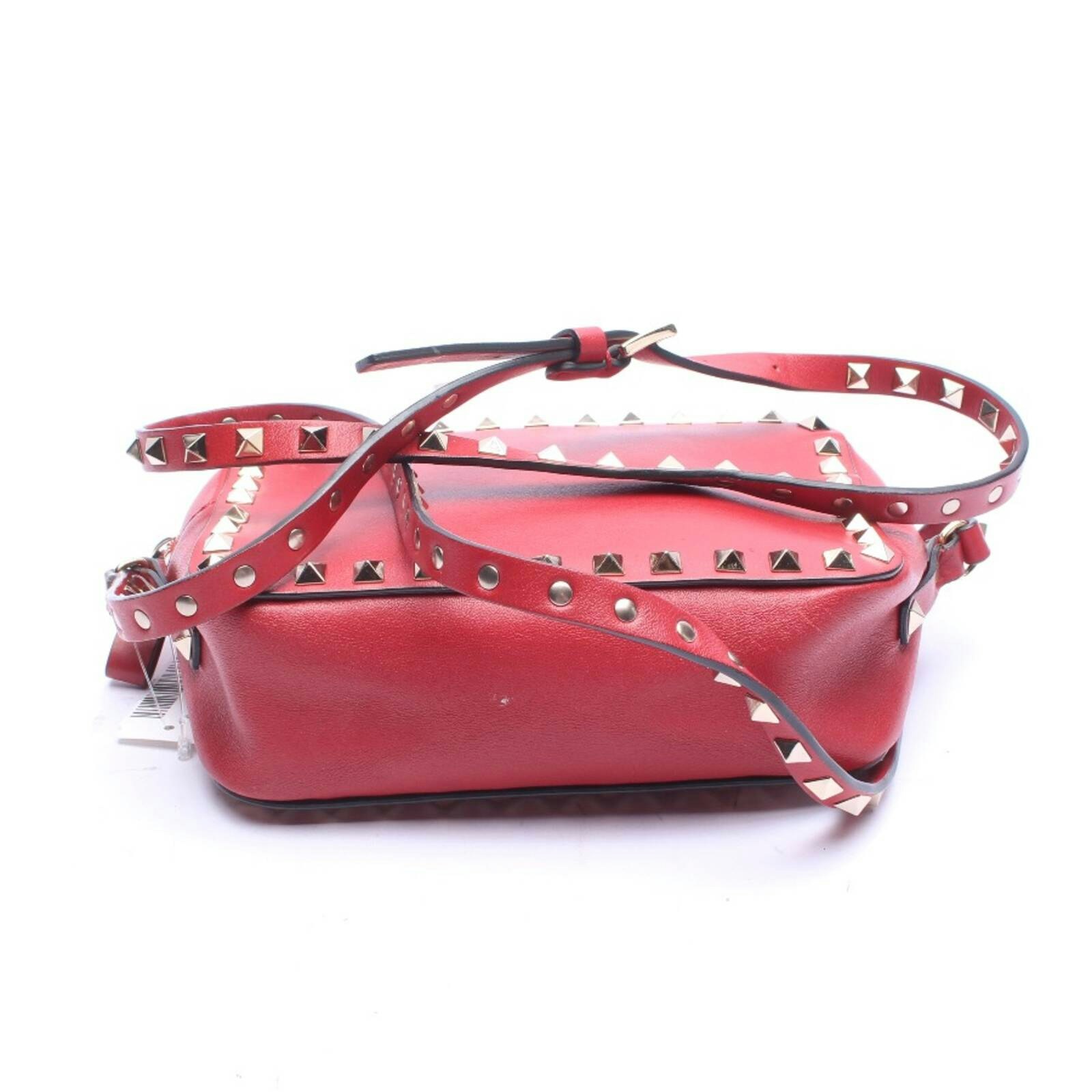 Image 3 of Rockstud Cross Body Bag Red in color Red | Vite EnVogue