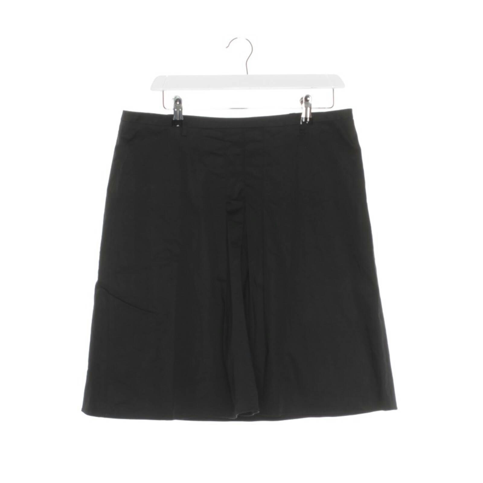 Image 1 of Skirt 42 Black in color Black | Vite EnVogue