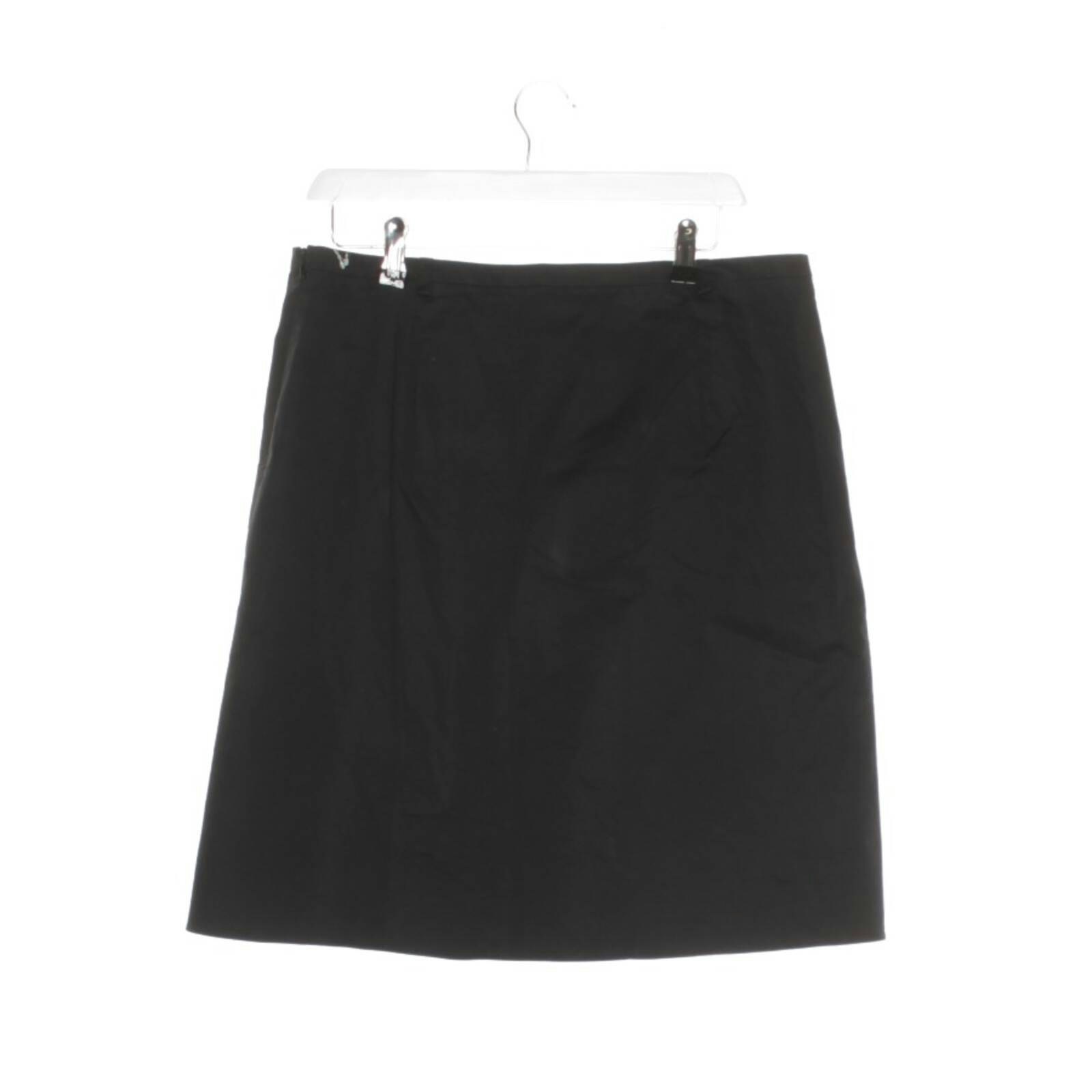 Image 2 of Skirt 42 Black in color Black | Vite EnVogue