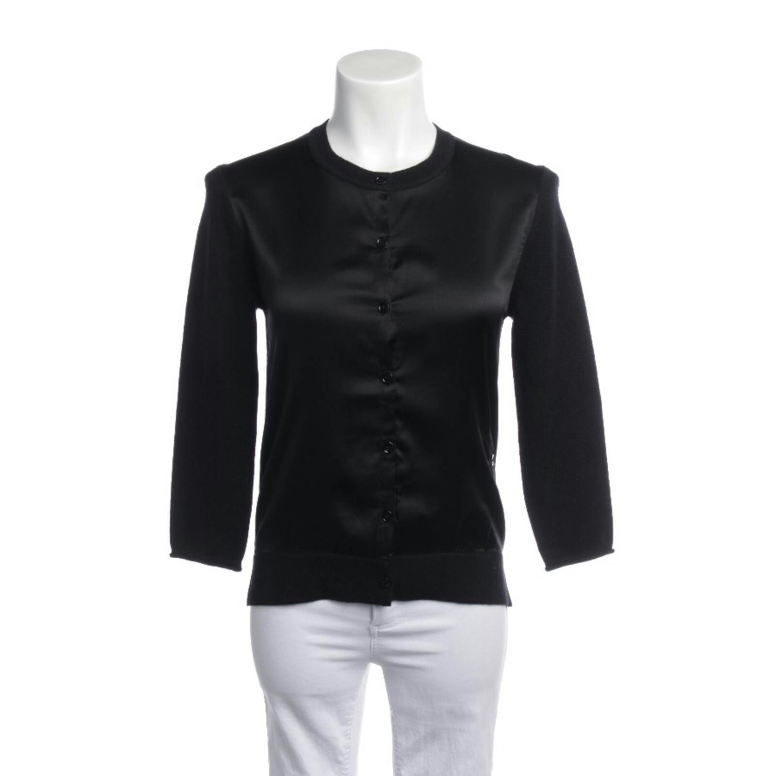 Image 1 of Cardigan 36 Black in color Black | Vite EnVogue