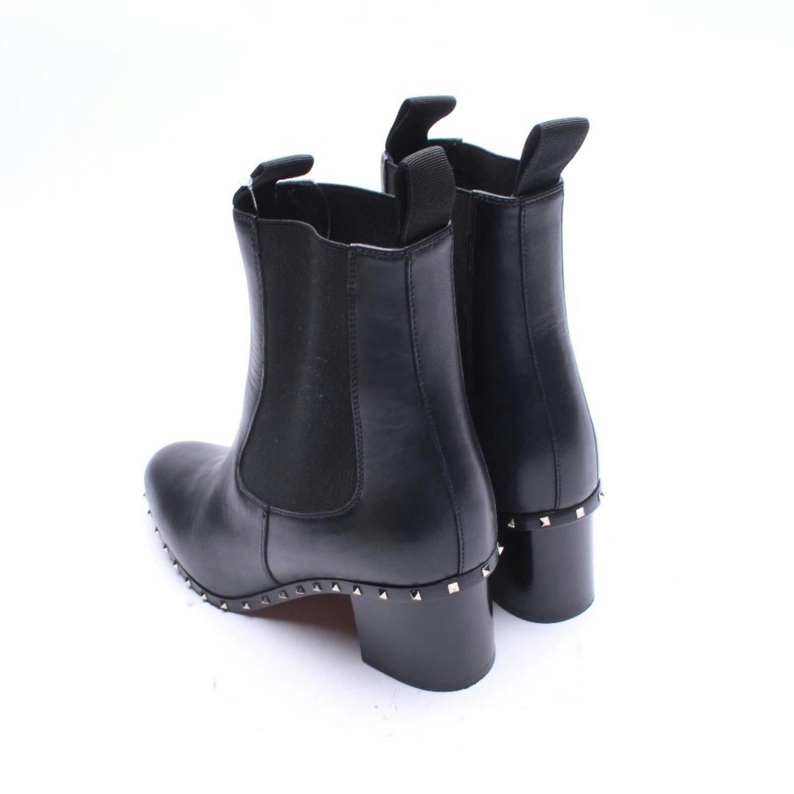 Image 2 of Rockstud Ankle Boots EUR 38.5 Black in color Black | Vite EnVogue