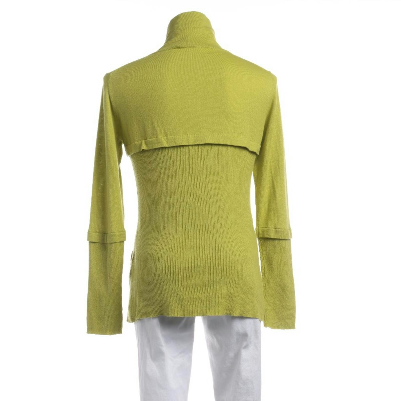 Image 2 of Mid-Season Jacket 40 Green in color Green | Vite EnVogue