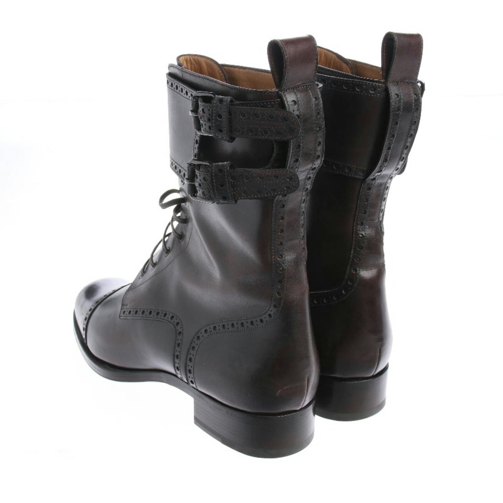 Image 2 of Boots EUR 45 Dark Brown in color Brown | Vite EnVogue