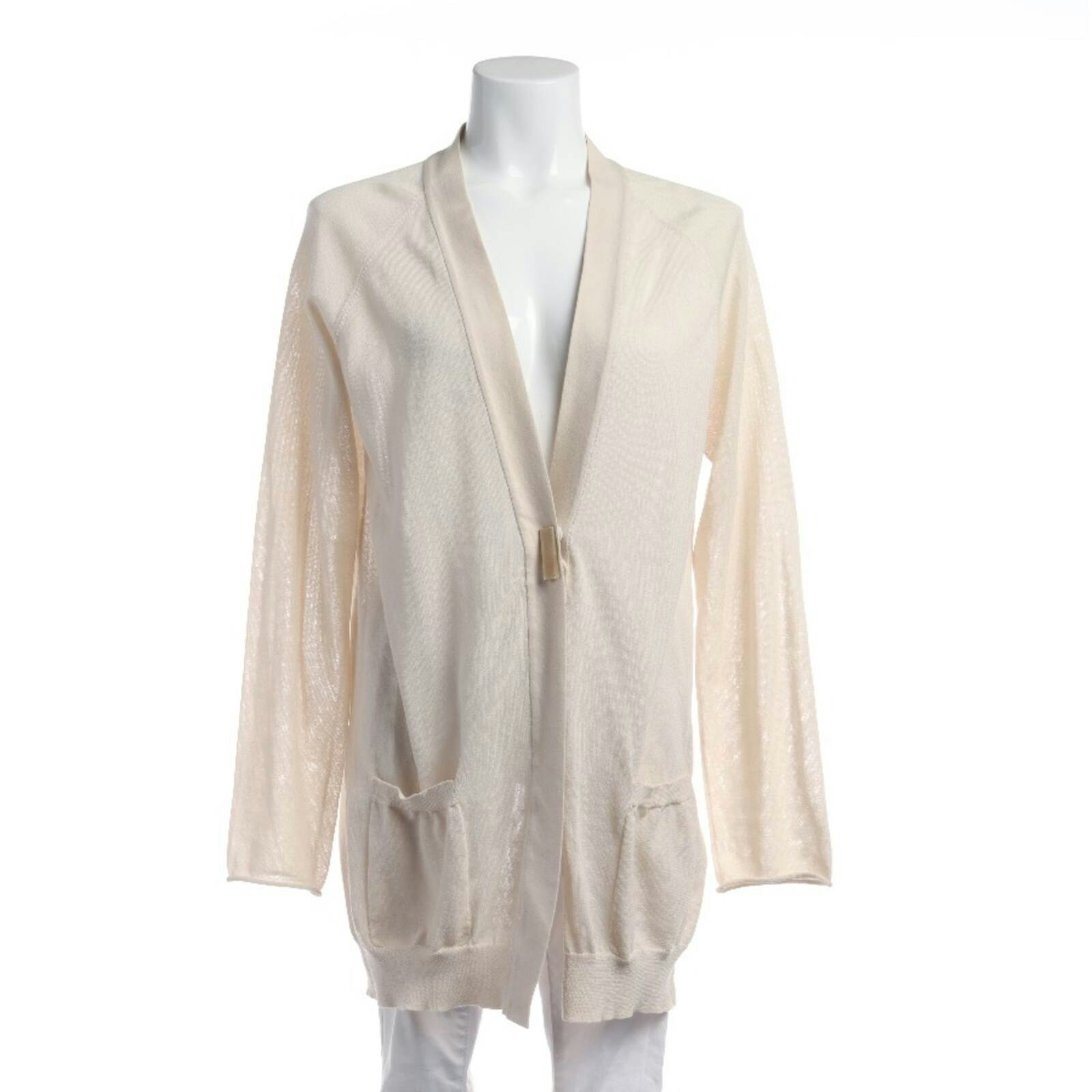 Image 1 of Cardigan 2XL Beige in color White | Vite EnVogue