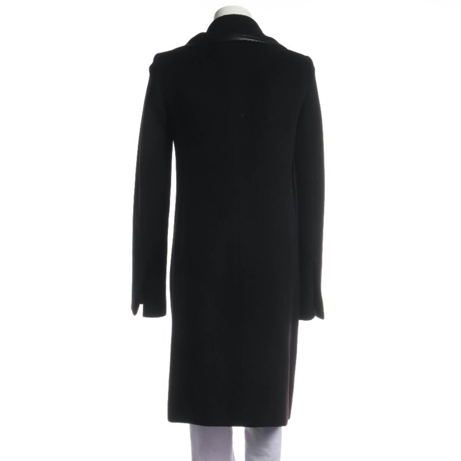 Image 2 of Mid-Season Coat 40 Black in color Black | Vite EnVogue