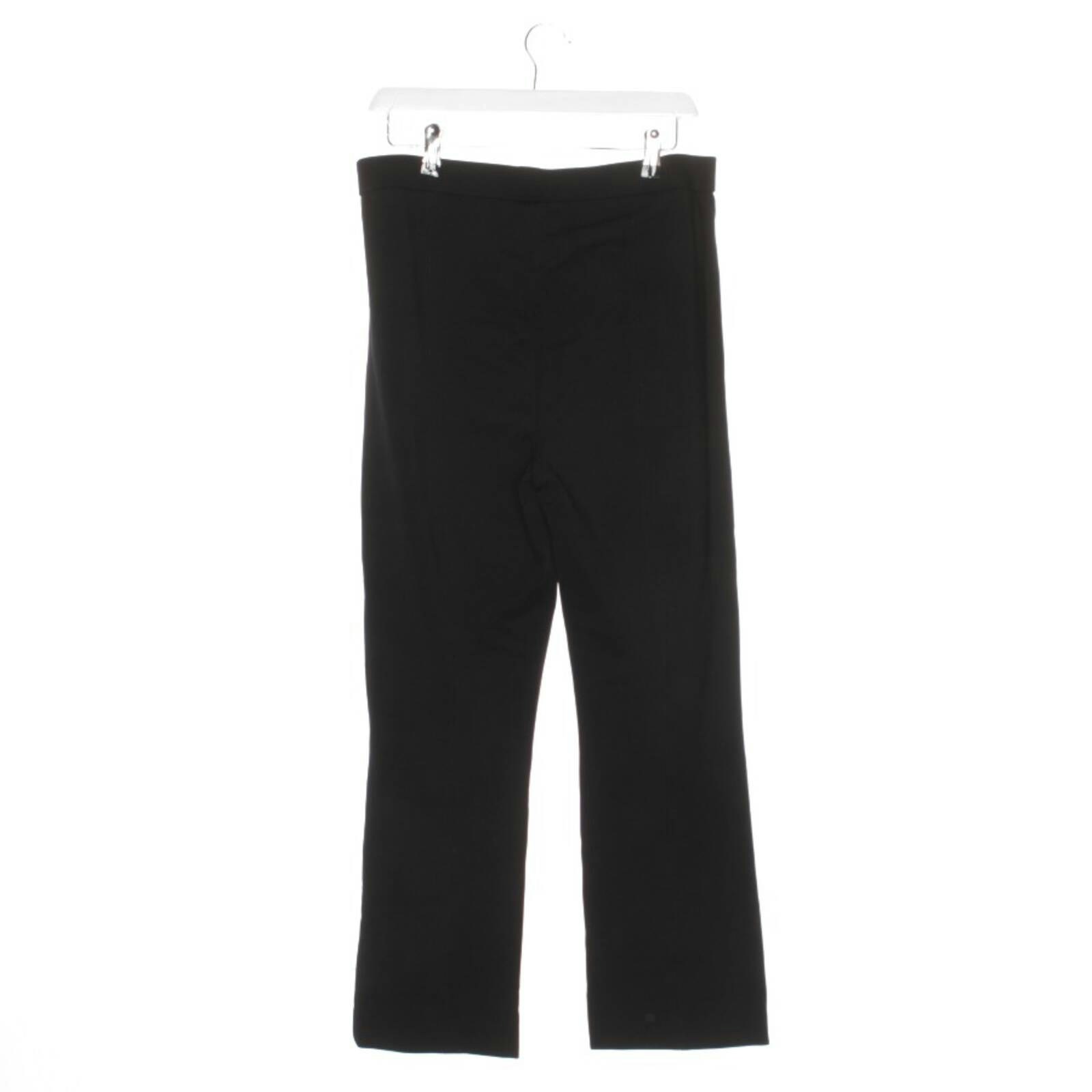 Image 2 of Pants 40 Black in color Black | Vite EnVogue